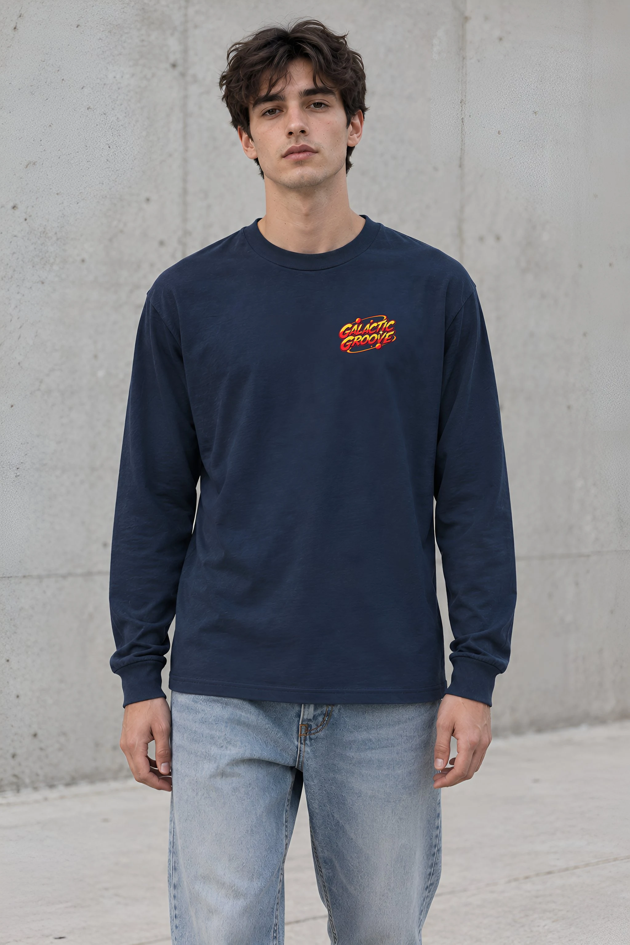 "Galactic Groove" Unisex Longsleeve T-shirt