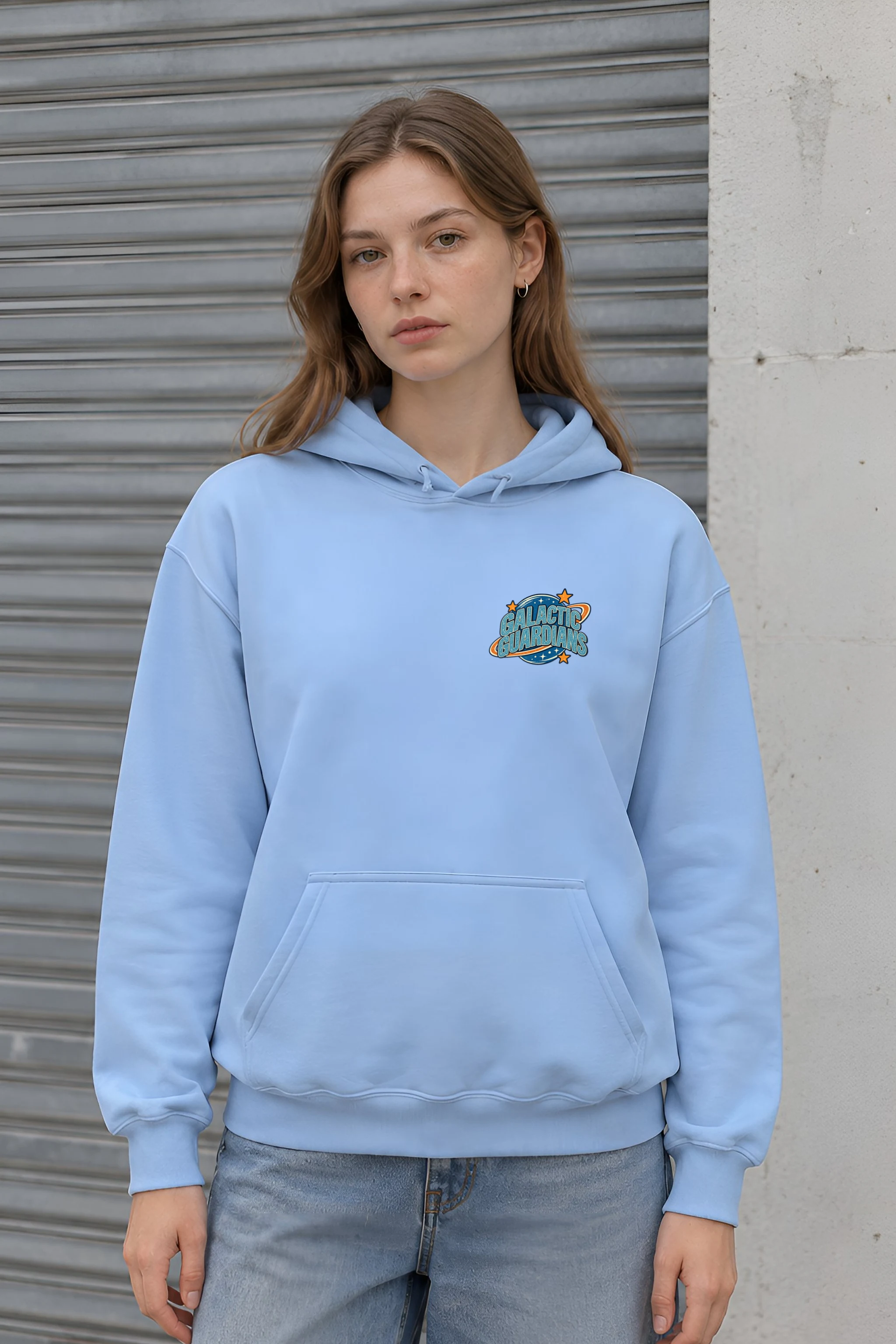 "Galactic Guardians" Unisex Pullover Hoodie