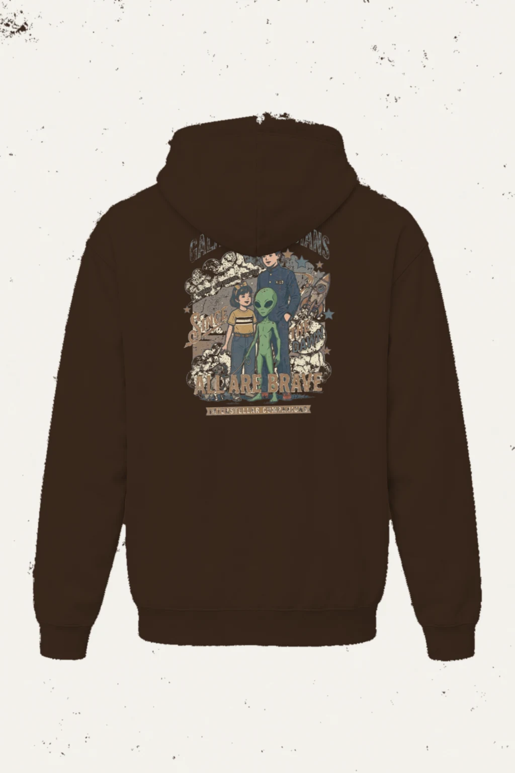 "Galactic Guardians" Heavy Blend Unisex Pullover Hoodie | Gildan 18500