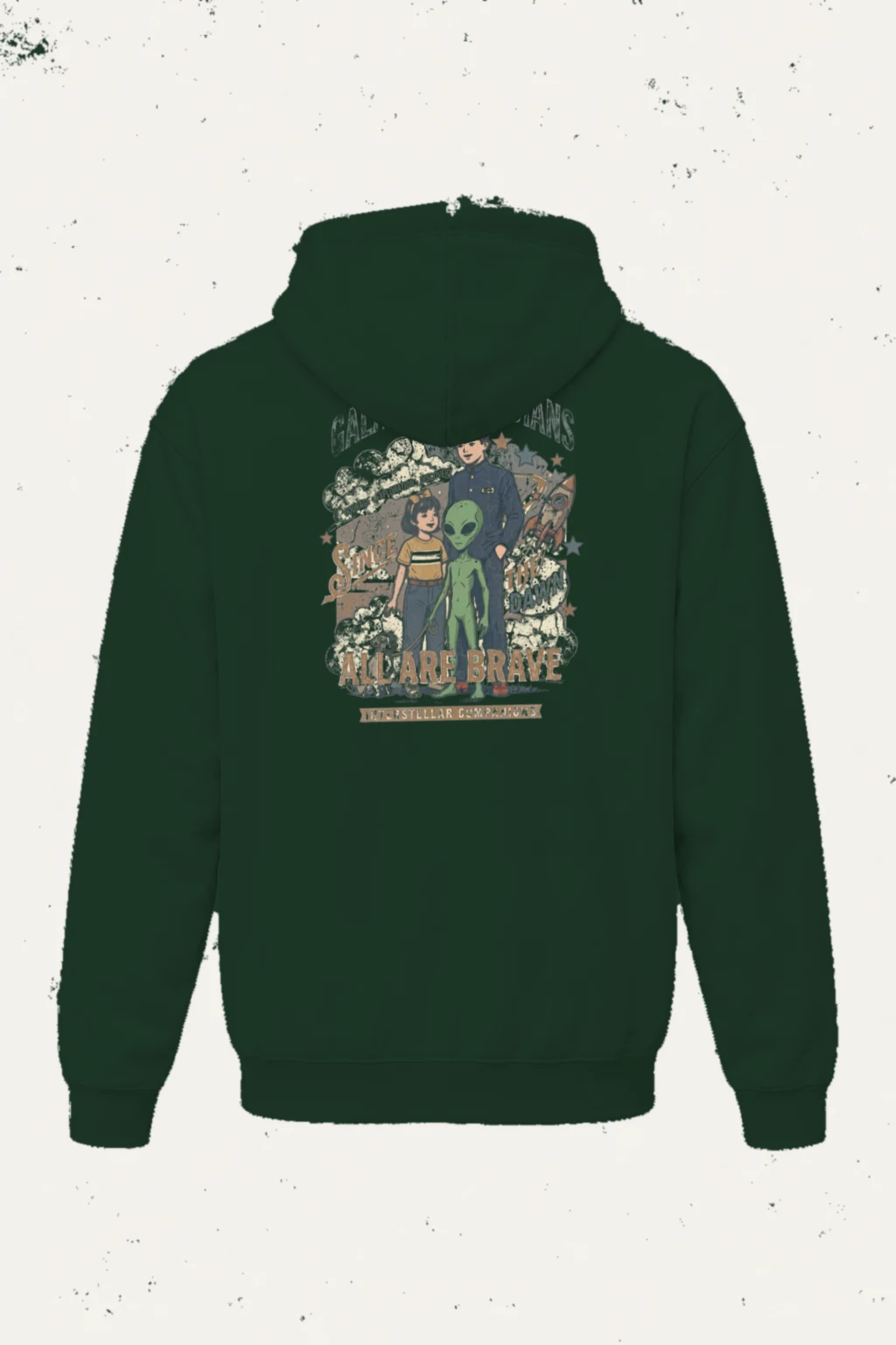 "Galactic Guardians" Heavy Blend Unisex Pullover Hoodie | Gildan 18500