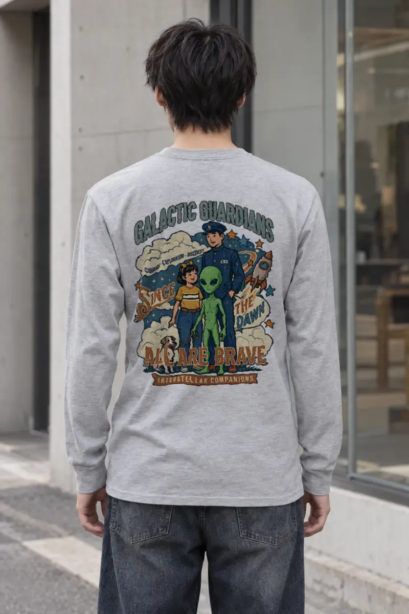 "Galactic Guardians" Unisex Longsleeve T-shirt
