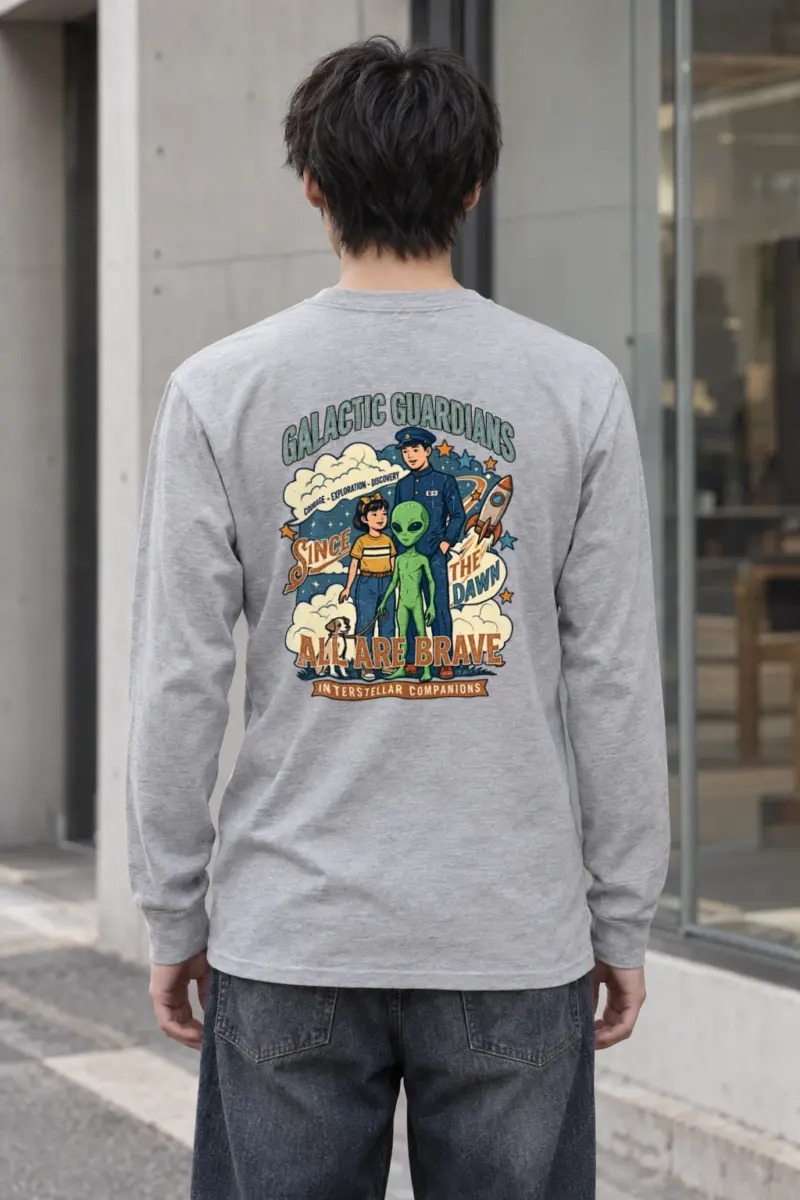 "Galactic Guardians" Unisex Longsleeve T-shirt