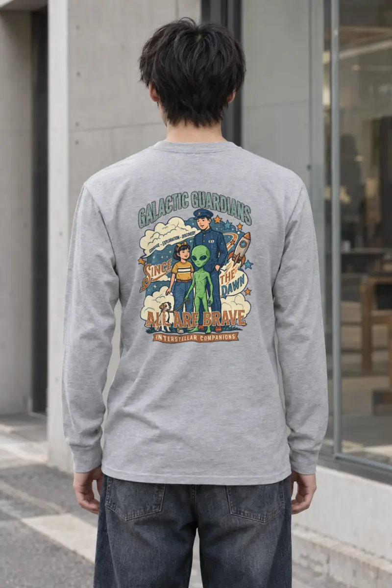 "Galactic Guardians" Unisex Longsleeve T-shirt