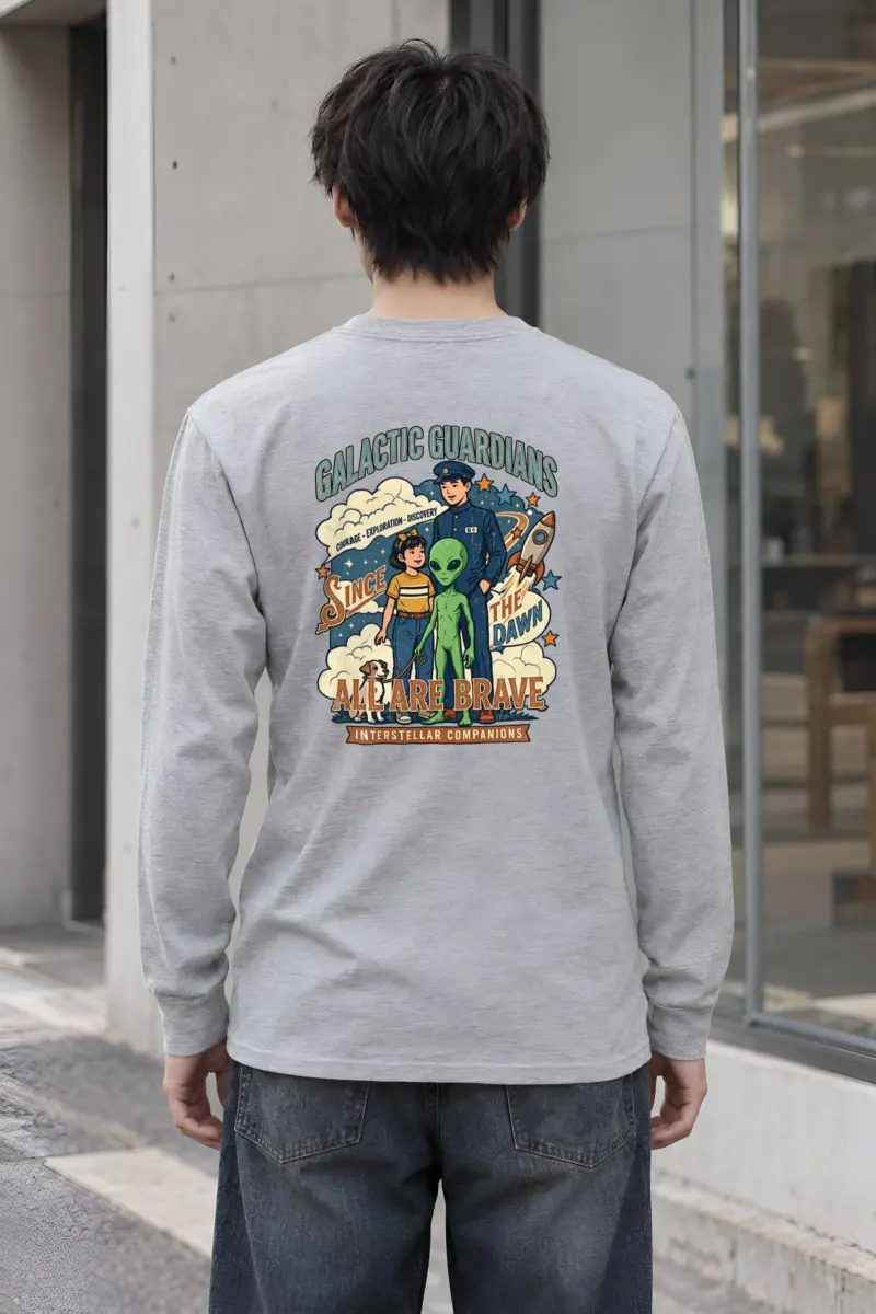 "Galactic Guardians" Unisex Longsleeve T-shirt