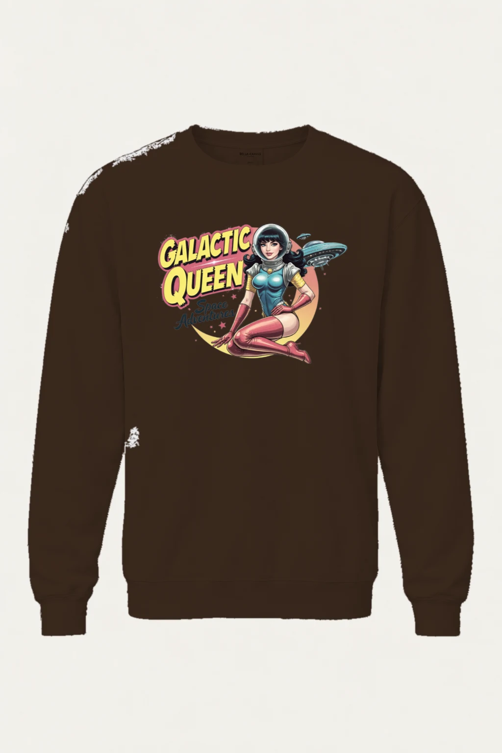 "Galactic Queen Adventures" Heavy Blend Unisex Crewneck Sweatshirt | Gildan 18000
