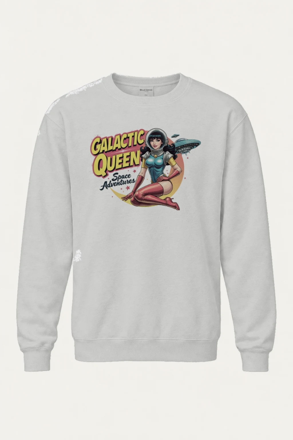 "Galactic Queen Adventures" Heavy Blend Unisex Crewneck Sweatshirt | Gildan 18000
