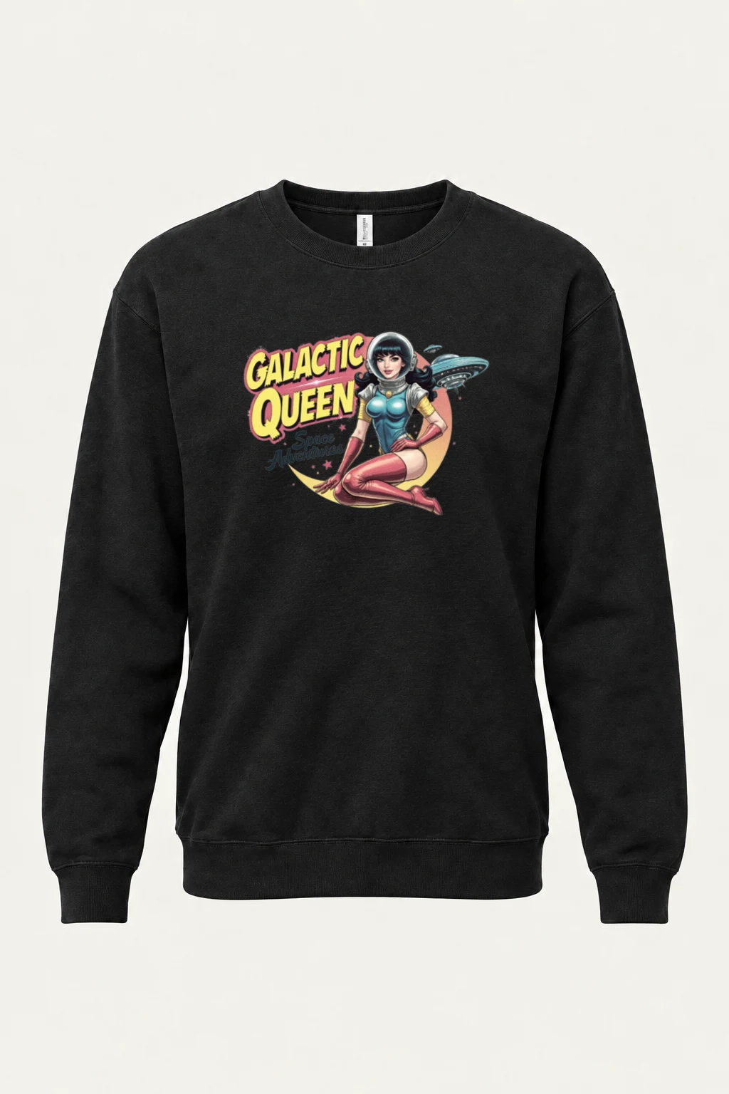 "Galactic Queen Adventures" Heavy Blend Unisex Crewneck Sweatshirt | Gildan 18000
