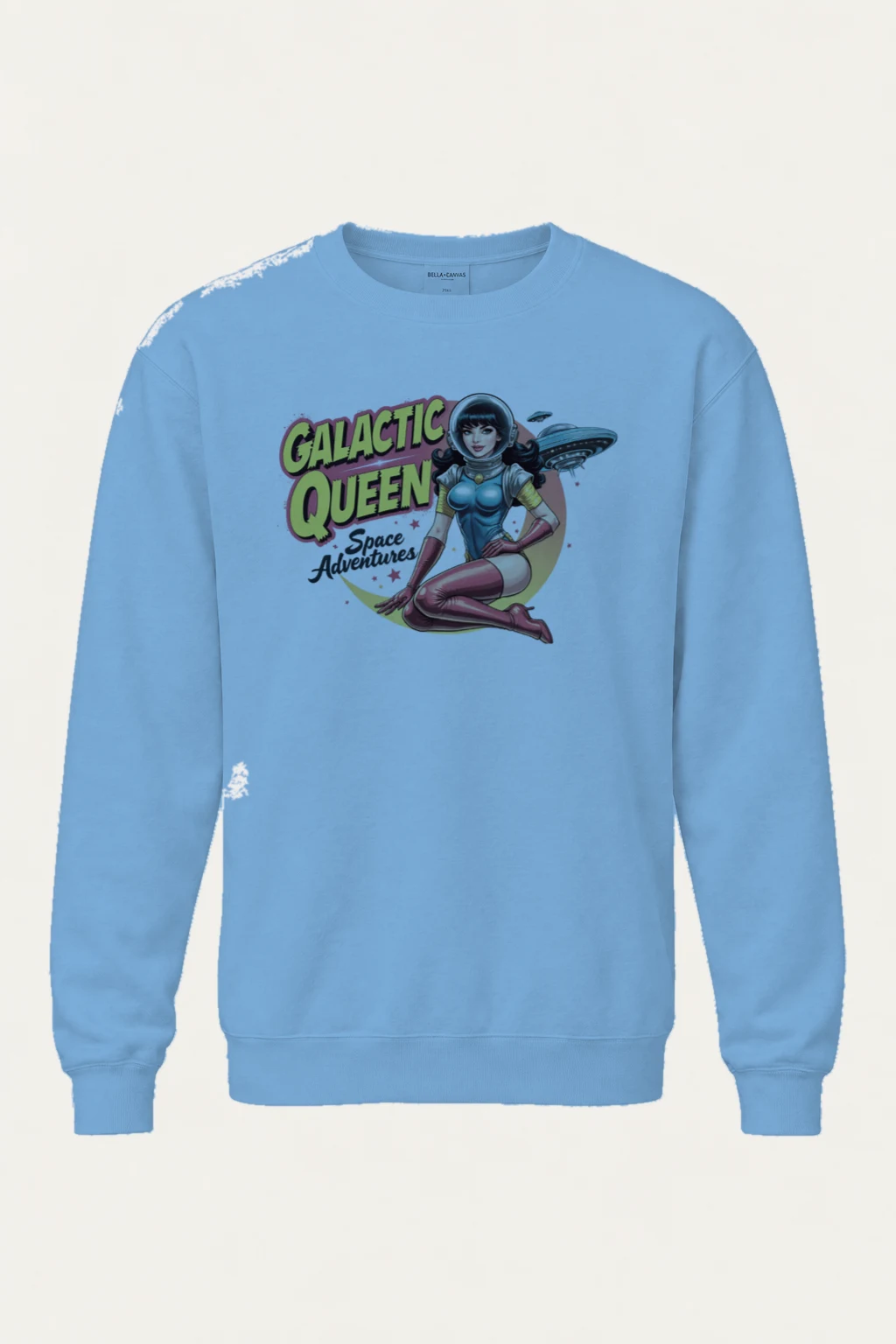 "Galactic Queen Adventures" Heavy Blend Unisex Crewneck Sweatshirt | Gildan 18000