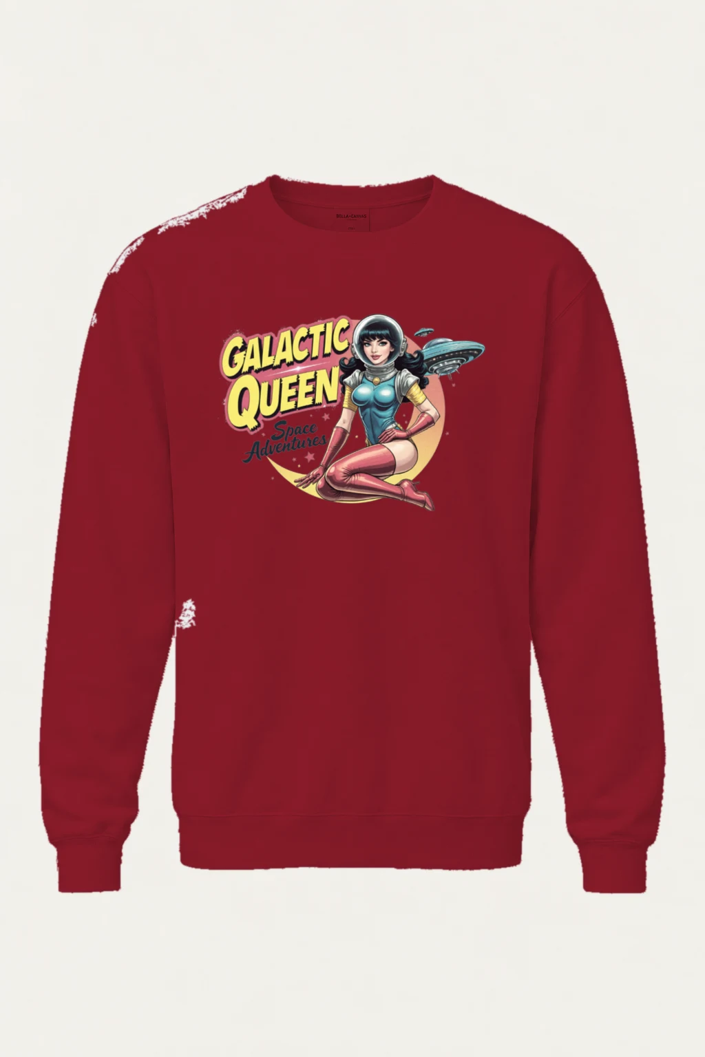 "Galactic Queen Adventures" Heavy Blend Unisex Crewneck Sweatshirt | Gildan 18000