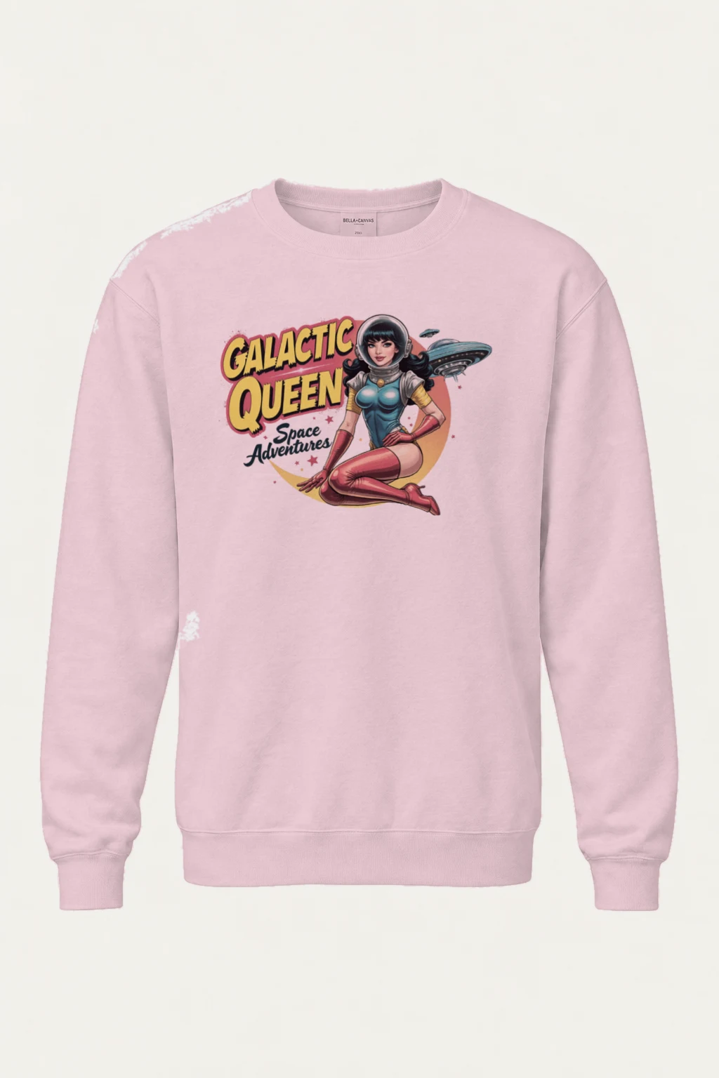 "Galactic Queen Adventures" Heavy Blend Unisex Crewneck Sweatshirt | Gildan 18000