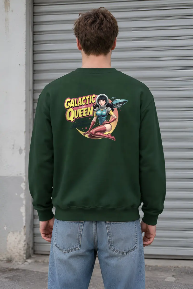 "Galactic Queen" Heavy Blend Unisex Crewneck Sweatshirt