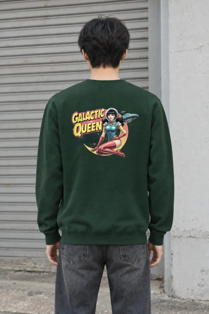 "Galactic Queen" Heavy Blend Unisex Crewneck Sweatshirt