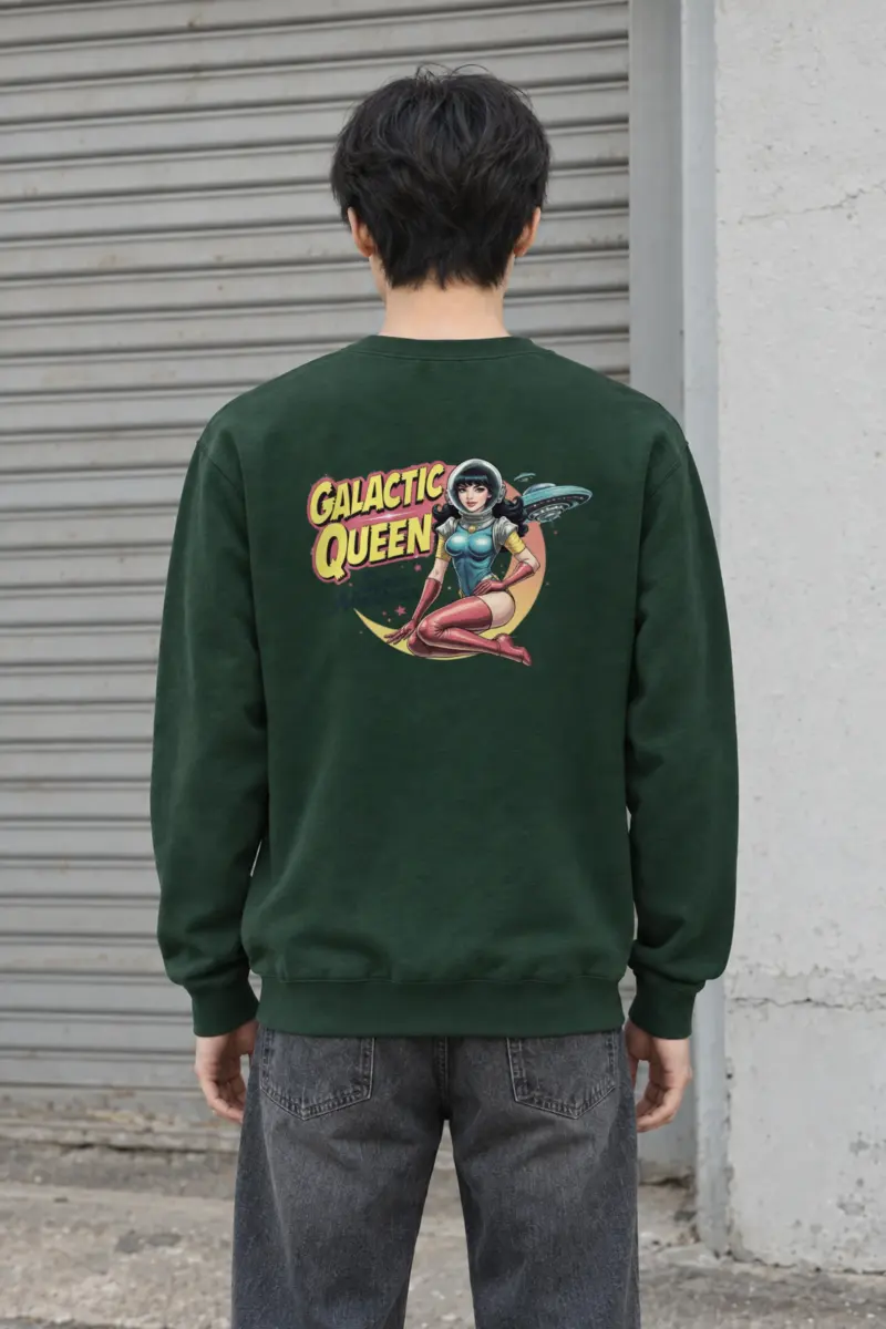 "Galactic Queen" Heavy Blend Unisex Crewneck Sweatshirt