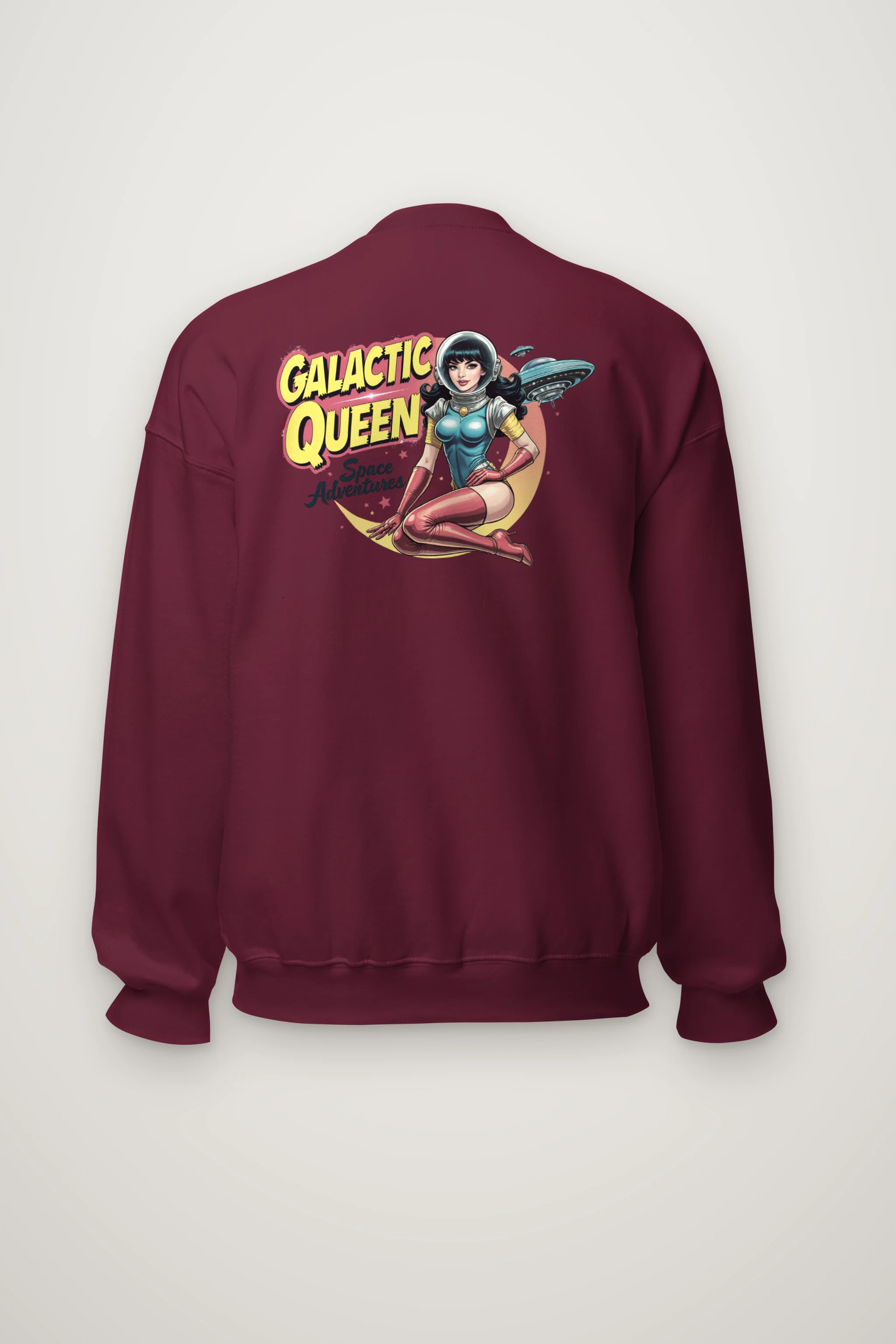 "Galactic Queen" Heavy Blend Unisex Crewneck Sweatshirt