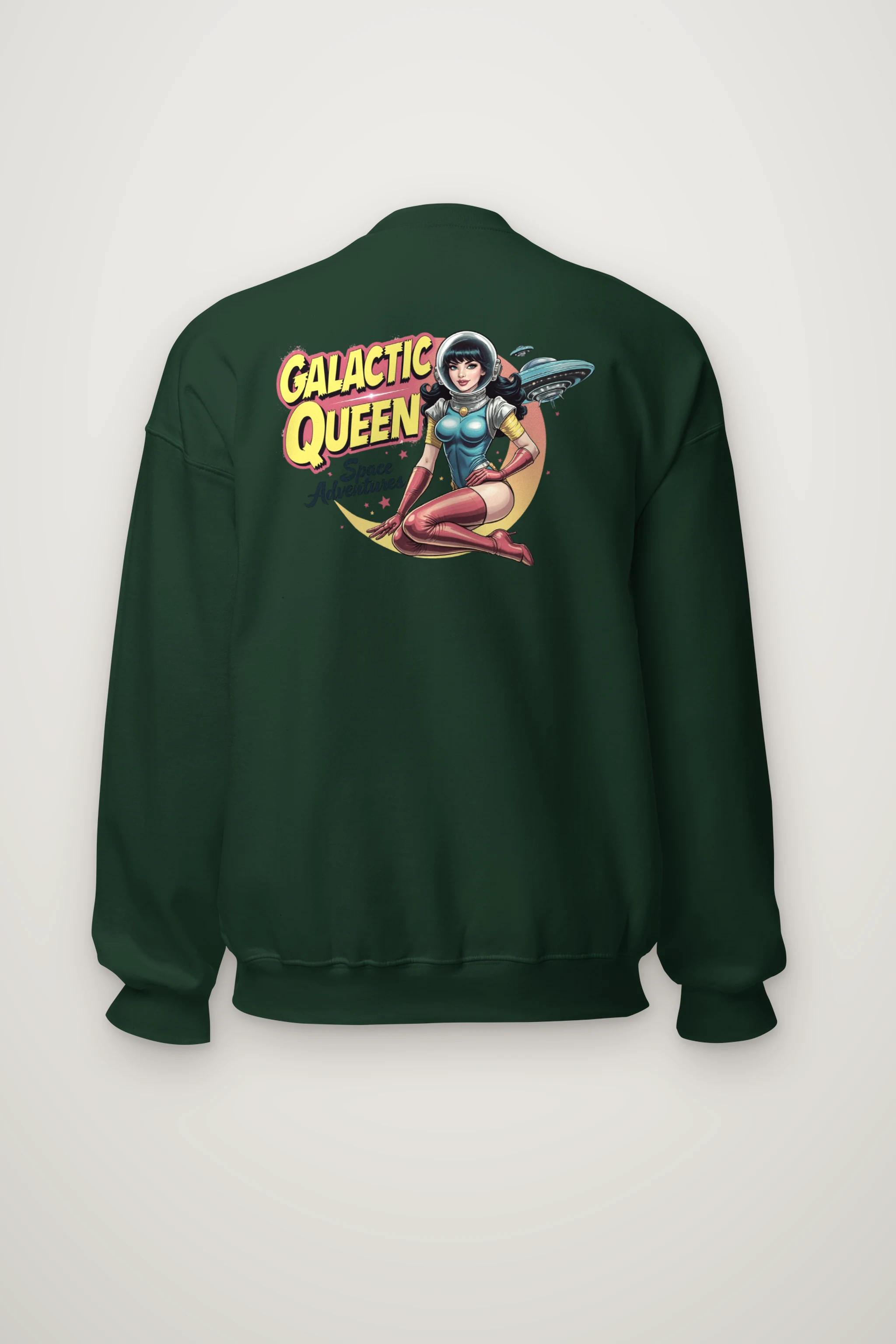 "Galactic Queen" Heavy Blend Unisex Crewneck Sweatshirt