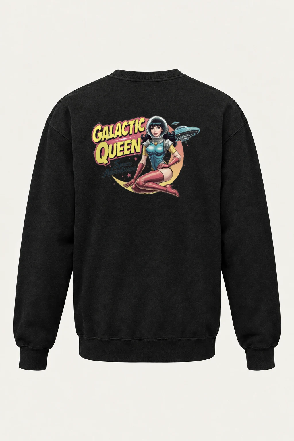 "Galactic Queen" Heavy Blend Unisex Crewneck Sweatshirt | Gildan 18000