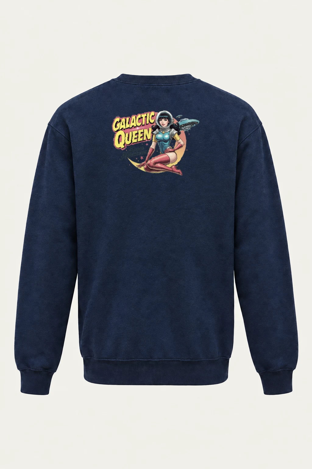 "Galactic Queen" Heavy Blend Unisex Crewneck Sweatshirt | Gildan 18000