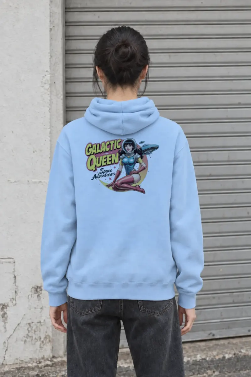 "Galactic Queen" Heavy Blend Unisex Pullover Hoodie