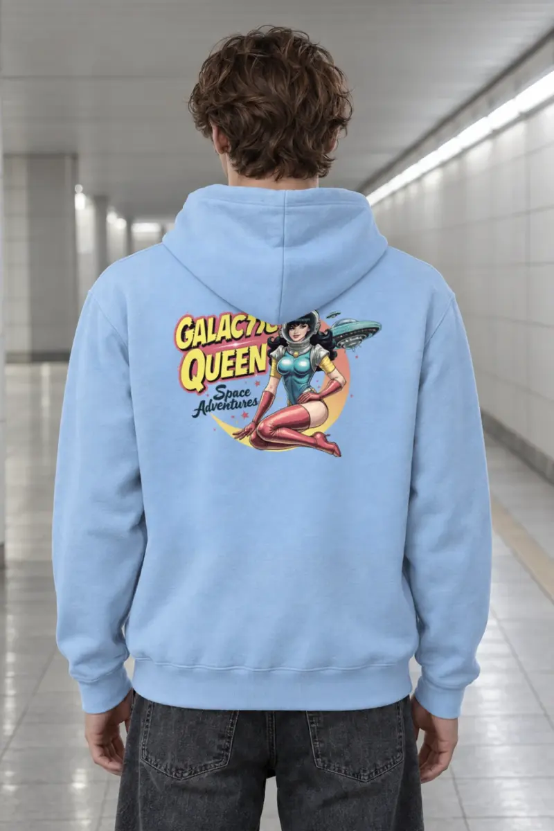 "Galactic Queen" Heavy Blend Unisex Pullover Hoodie
