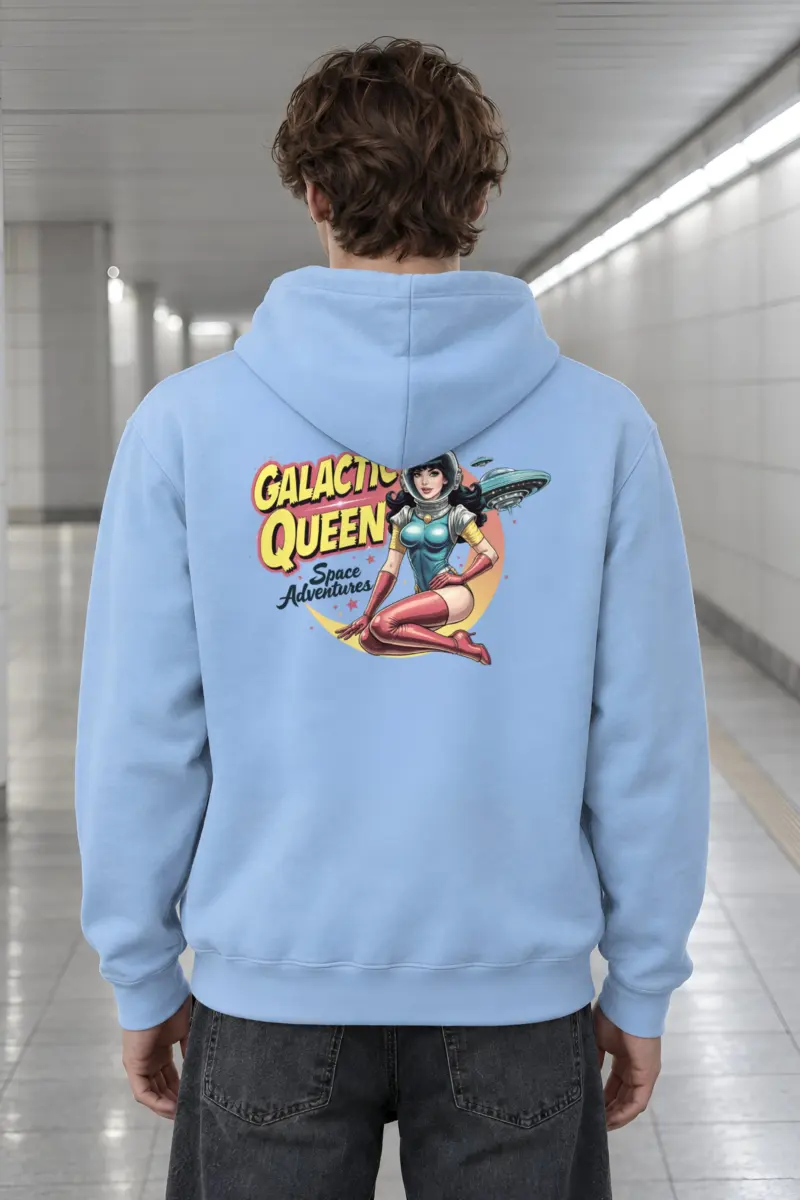"Galactic Queen" Heavy Blend Unisex Pullover Hoodie