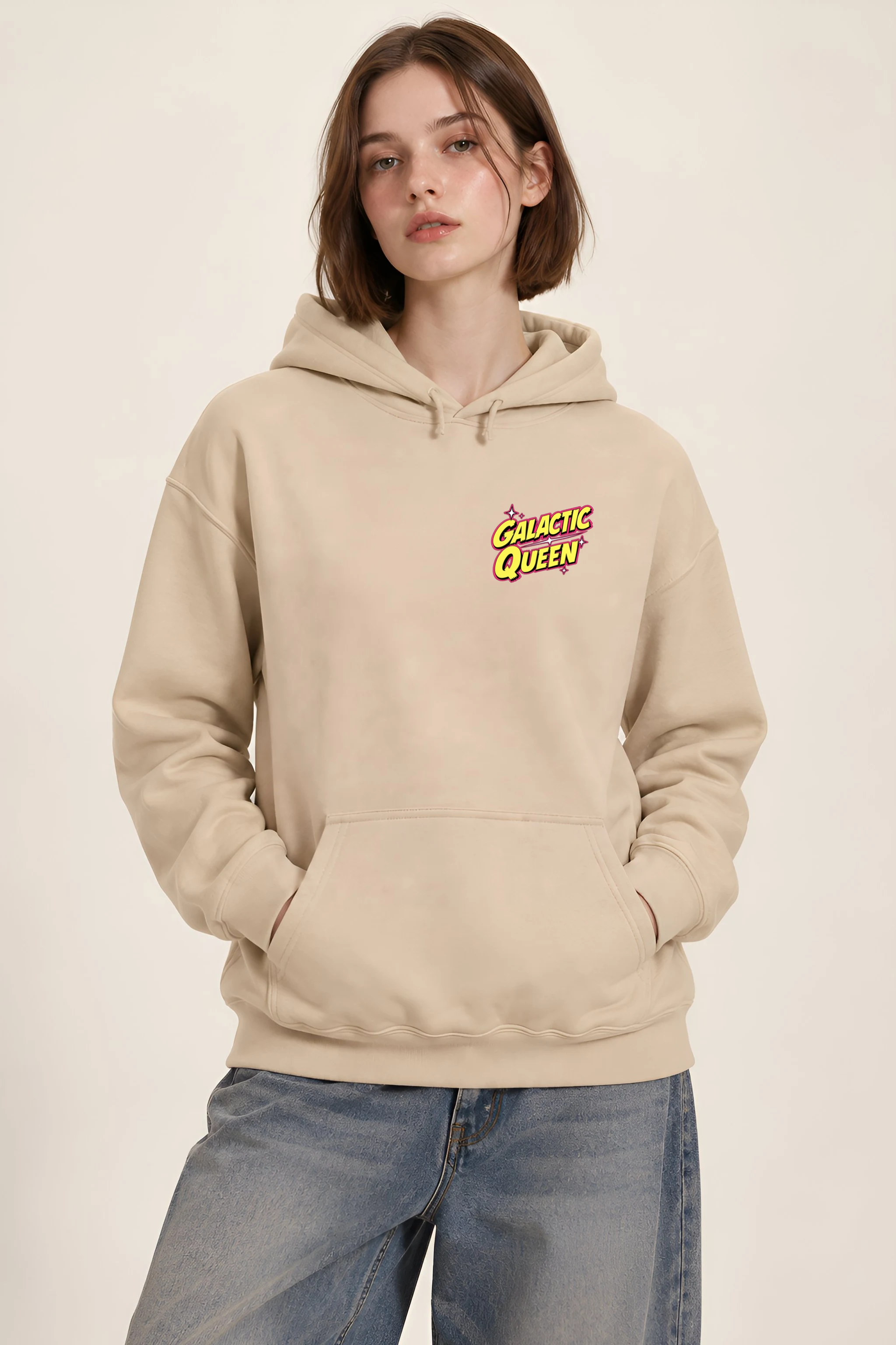 "Galactic Queen" 1 Pullover Hoodie