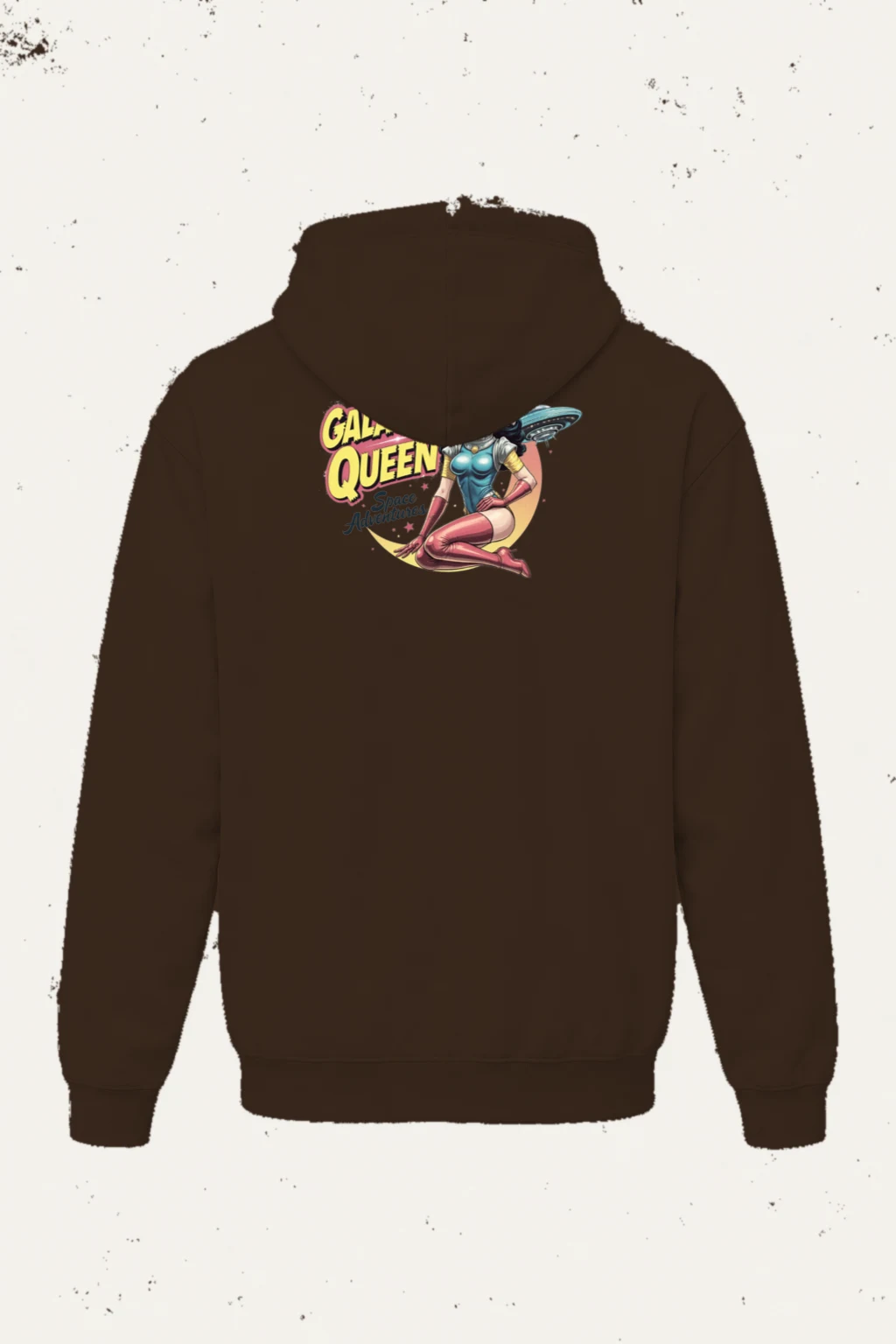 "Galactic Queen" Heavy Blend Unisex Pullover Hoodie | Gildan 18500
