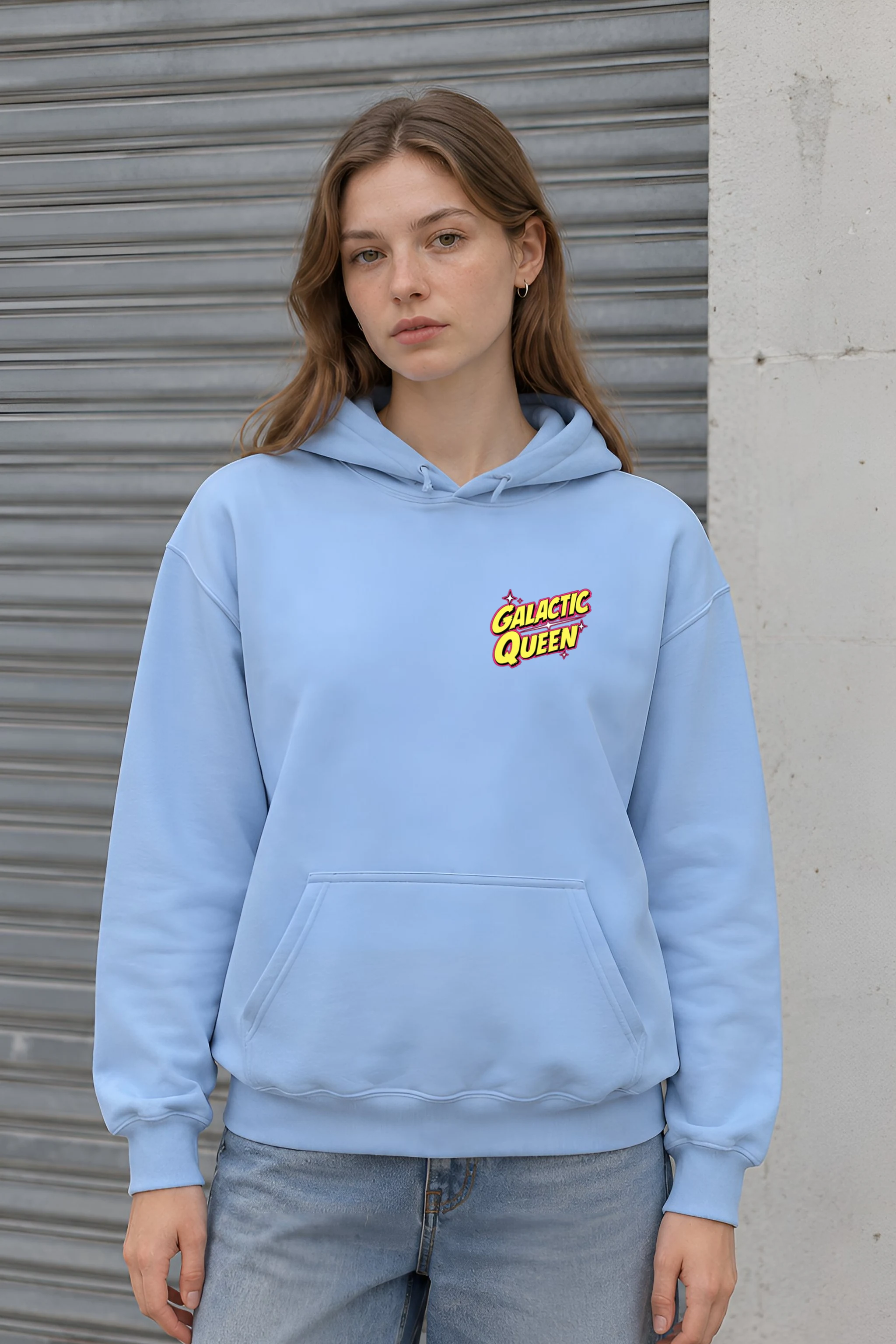 "Galactic Queen" 1 Pullover Hoodie