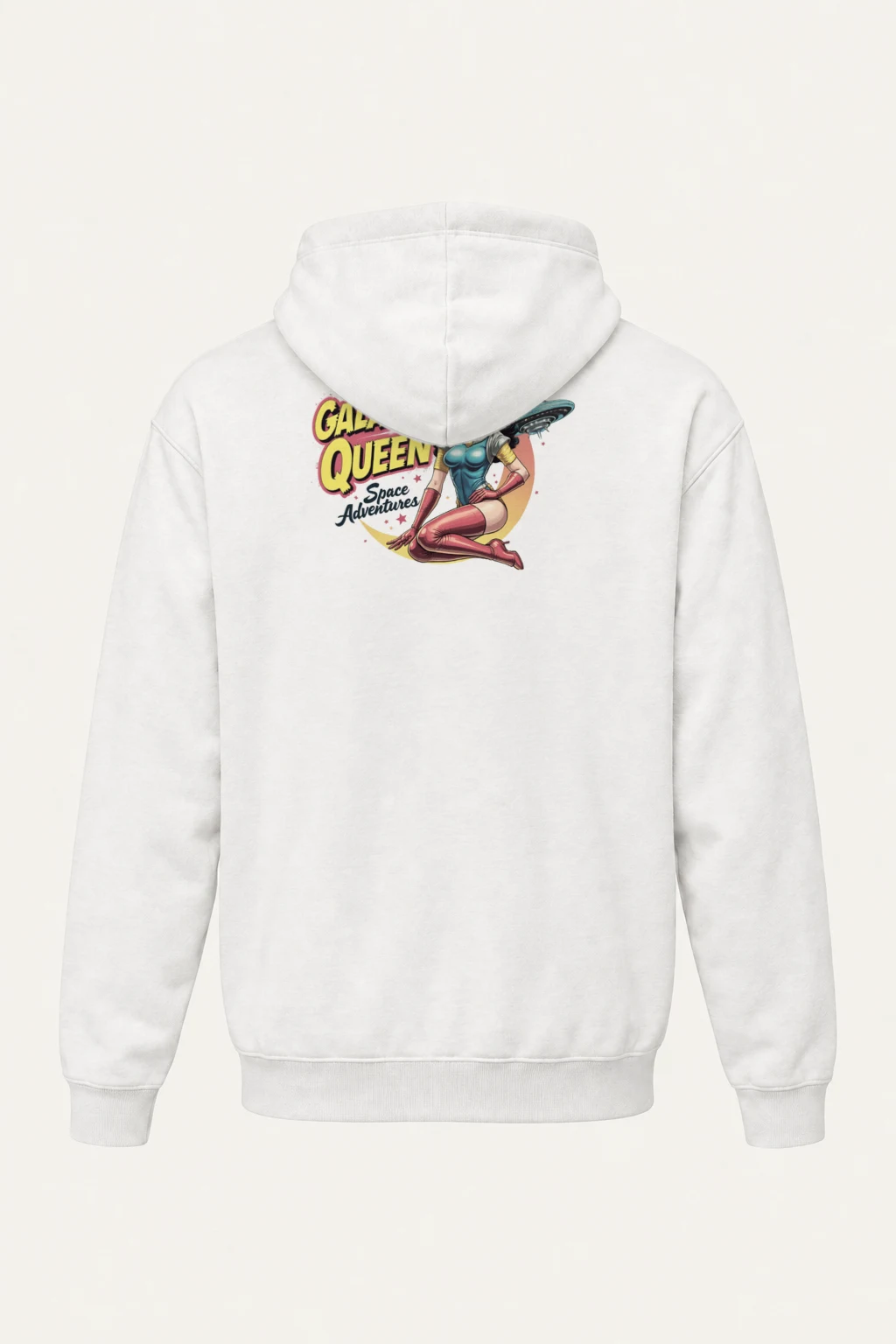 "Galactic Queen" Heavy Blend Unisex Pullover Hoodie | Gildan 18500