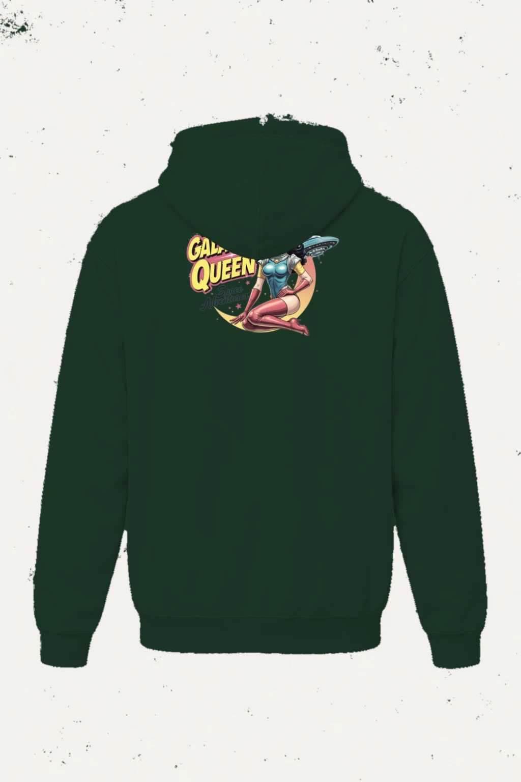 "Galactic Queen" Heavy Blend Unisex Pullover Hoodie | Gildan 18500