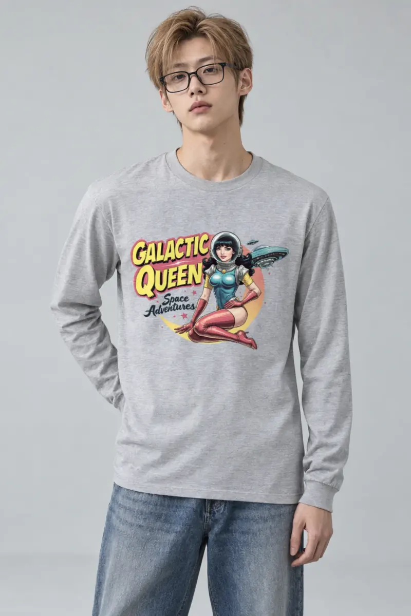 "Galactic Queen" Unisex Longsleeve T-shirt