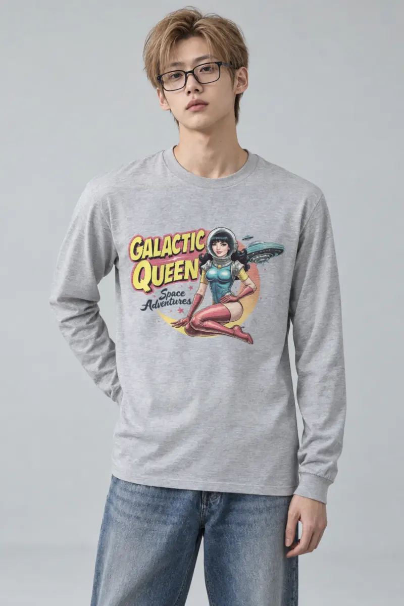 "Galactic Queen" Unisex Longsleeve T-shirt