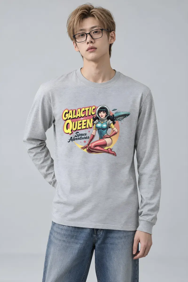 "Galactic Queen" Unisex Longsleeve T-shirt
