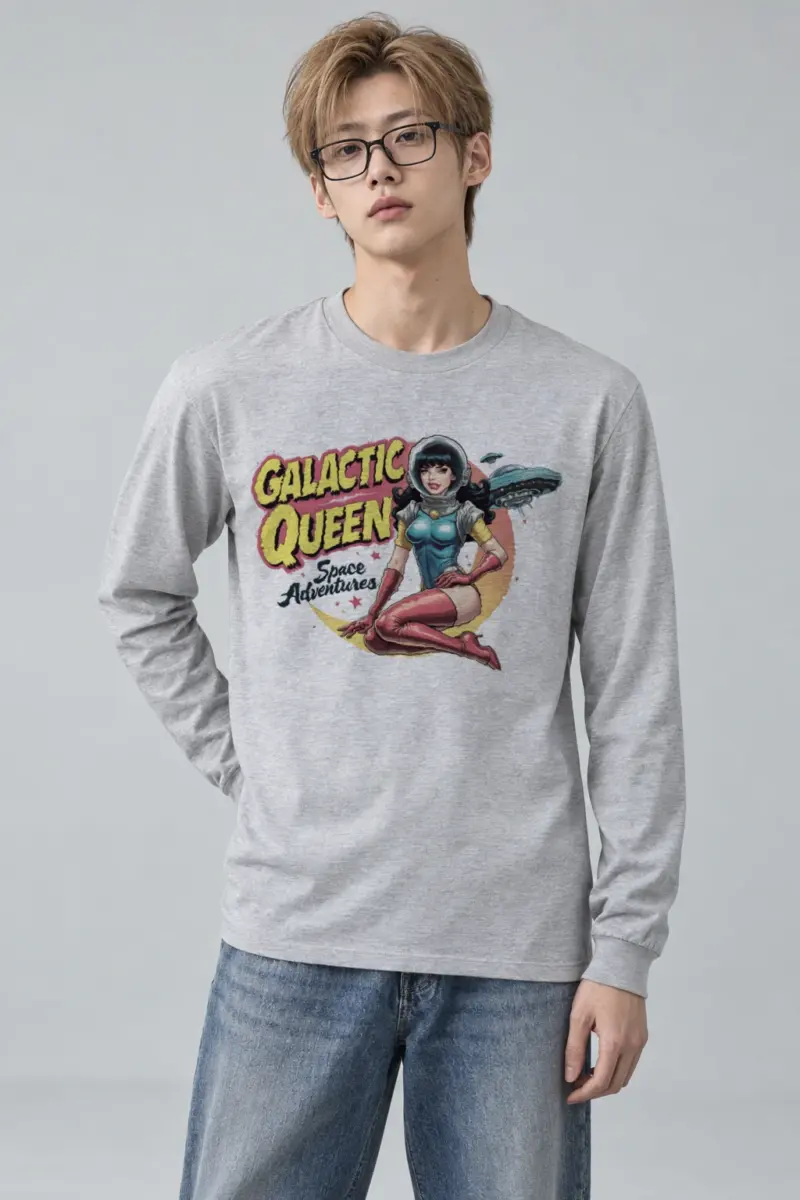 "Galactic Queen" Unisex Longsleeve T-shirt