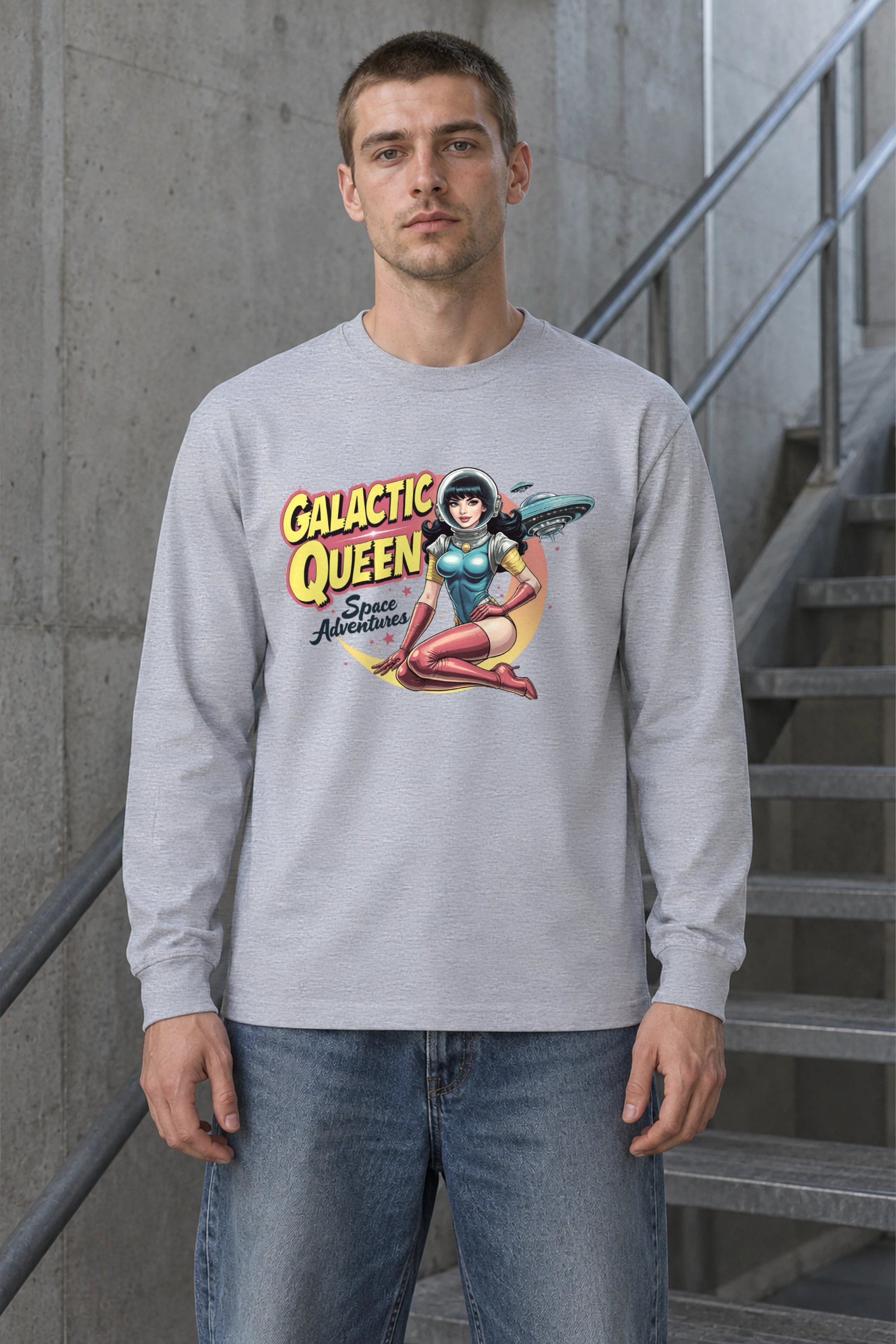 "Galactic Queen" Unisex Longsleeve T-shirt