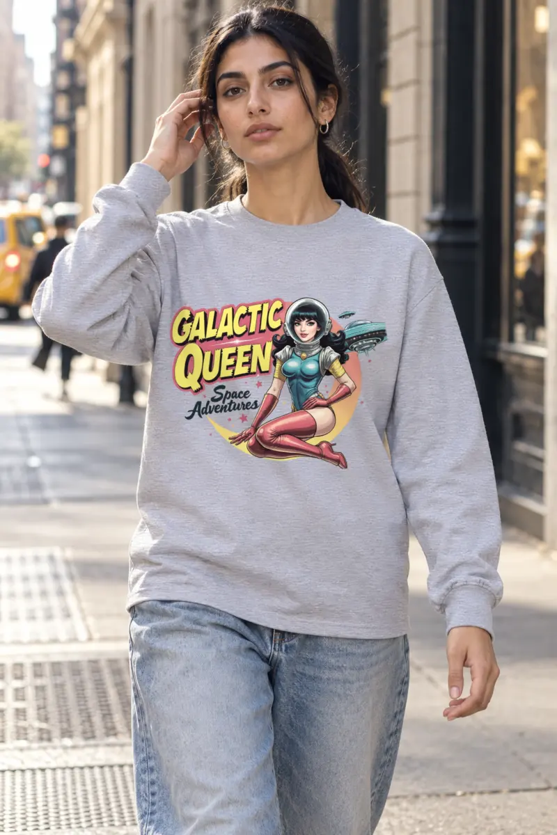 "Galactic Queen" Unisex Longsleeve T-shirt
