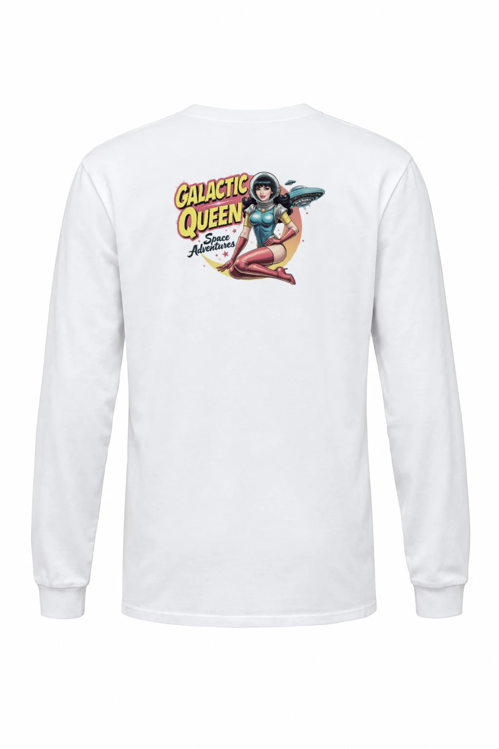 "Galactic Queen" Unisex Longsleeve T-shirt | Gildan 2400