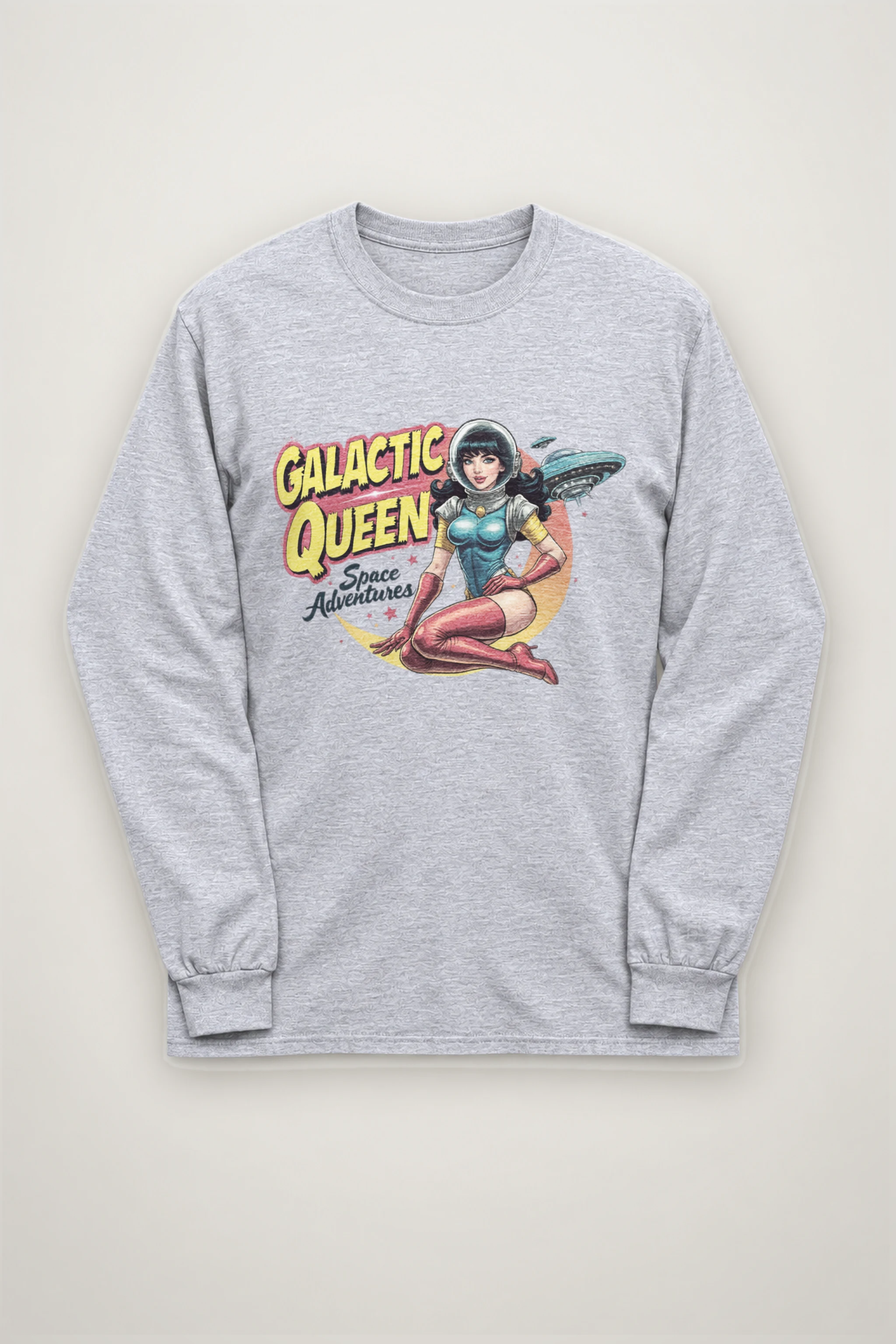"Galactic Queen" Unisex Longsleeve T-shirt