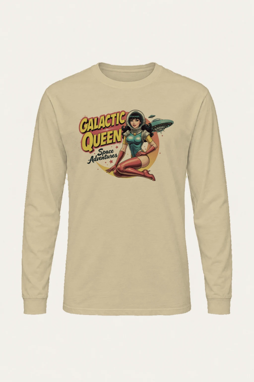 "Galactic Queen" Unisex Longsleeve T-shirt | Gildan 2400