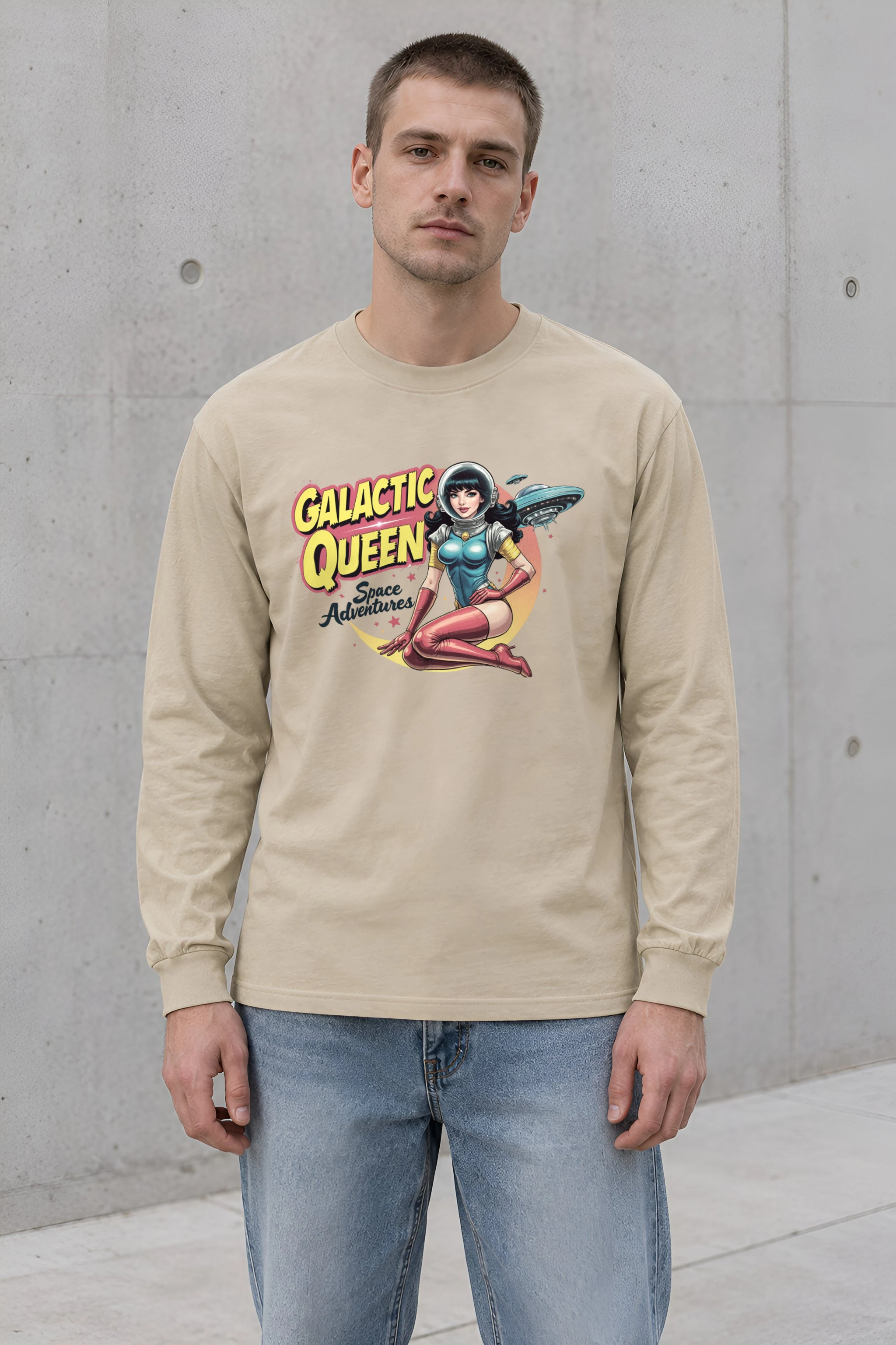 "Galactic Queen" Unisex Longsleeve T-shirt