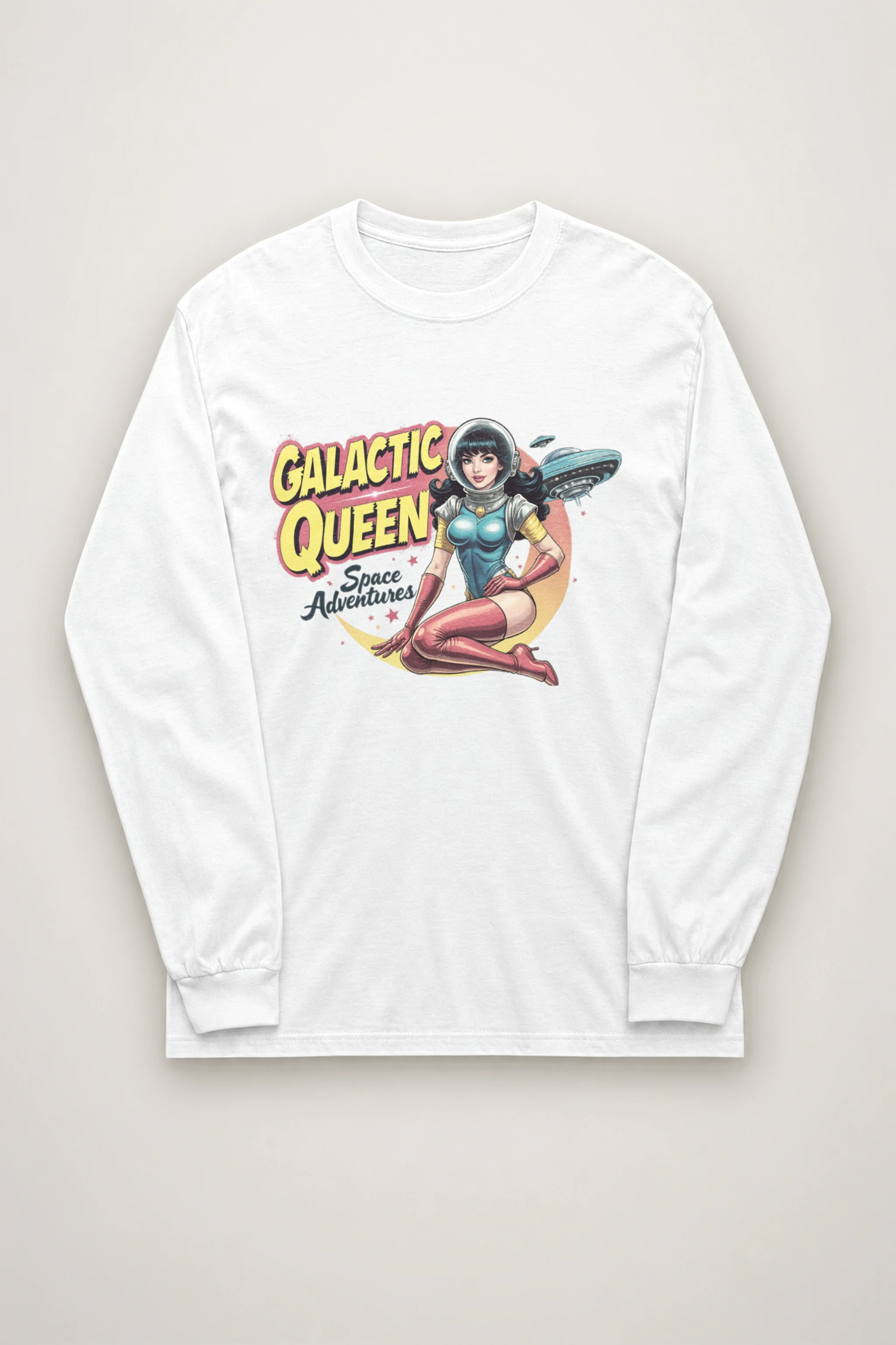 "Galactic Queen" Unisex Longsleeve T-shirt