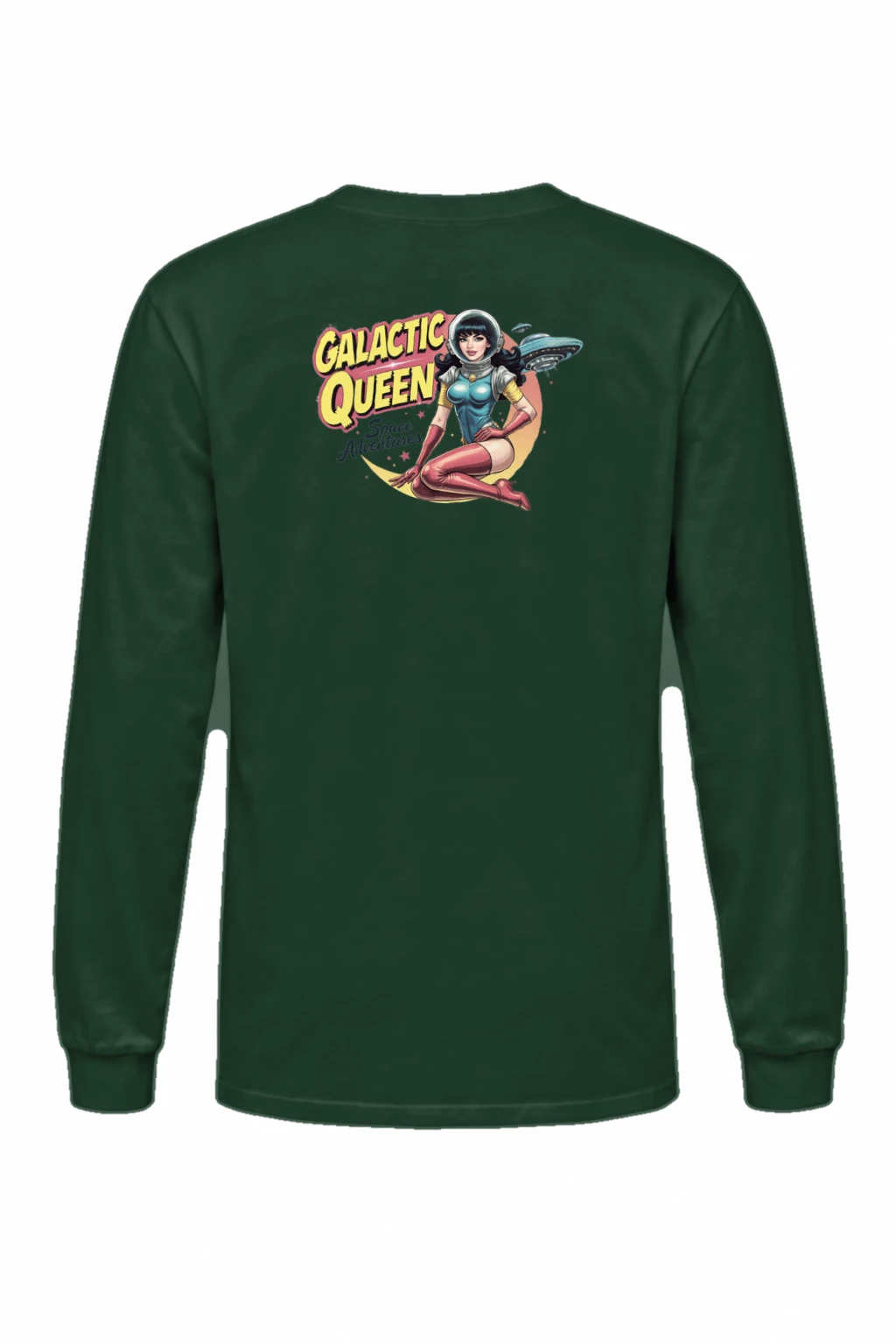 "Galactic Queen" Unisex Longsleeve T-shirt | Gildan 2400