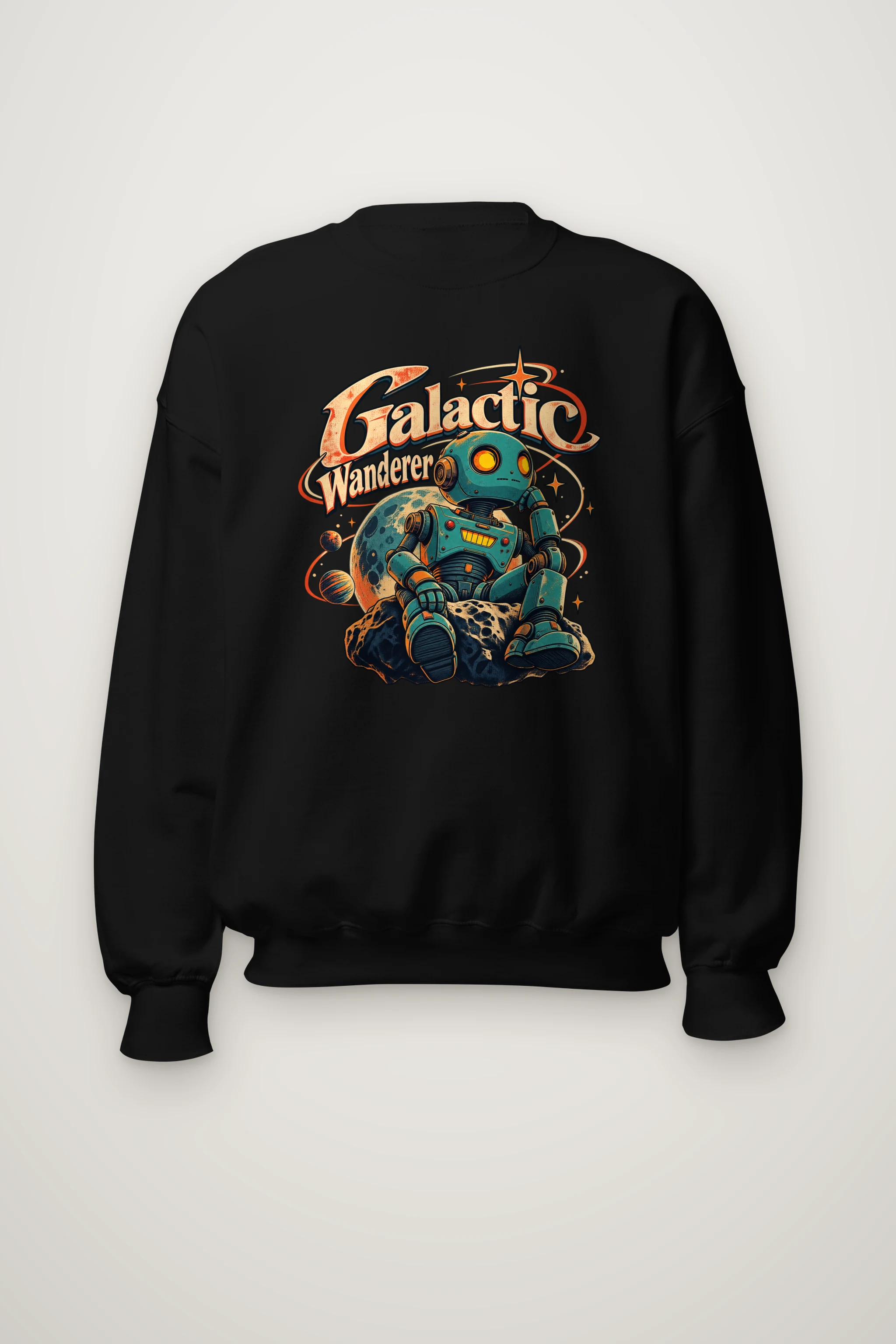 "Galactic Wanderer" Heavy Blend Unisex Crewneck Sweatshirt