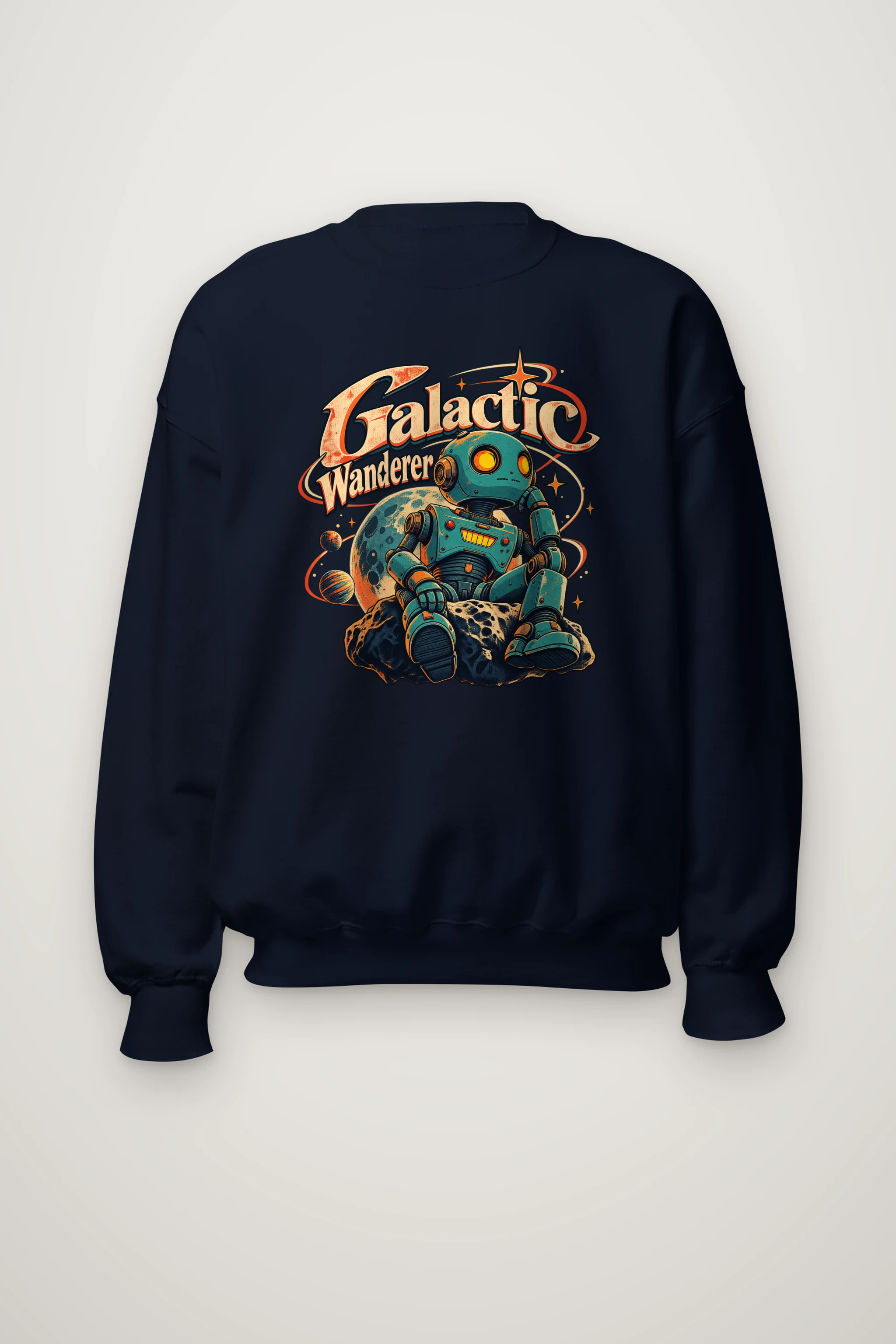 "Galactic Wanderer" Heavy Blend Unisex Crewneck Sweatshirt