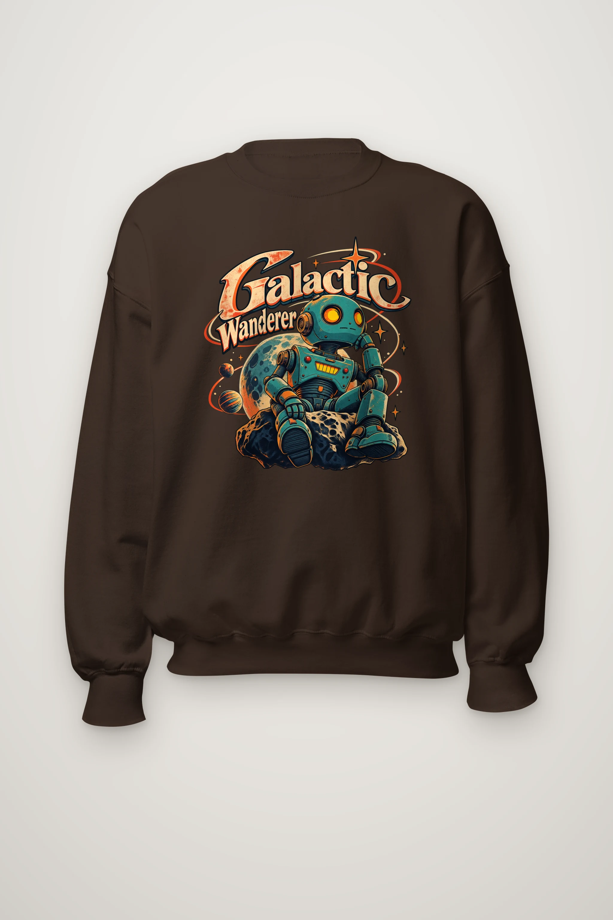 "Galactic Wanderer" Heavy Blend Unisex Crewneck Sweatshirt