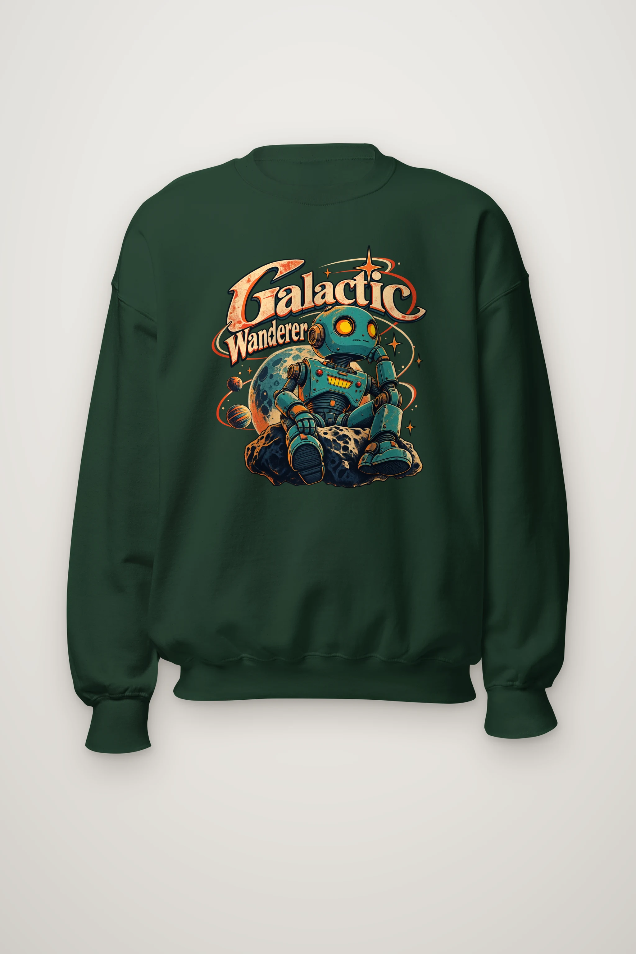 "Galactic Wanderer" Heavy Blend Unisex Crewneck Sweatshirt