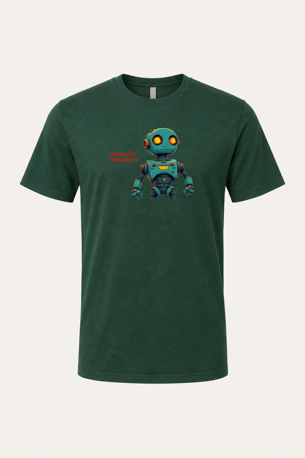 "Galactic Wanderer" Heavyweight Unisex Crewneck T-shirt | Gildan 5000