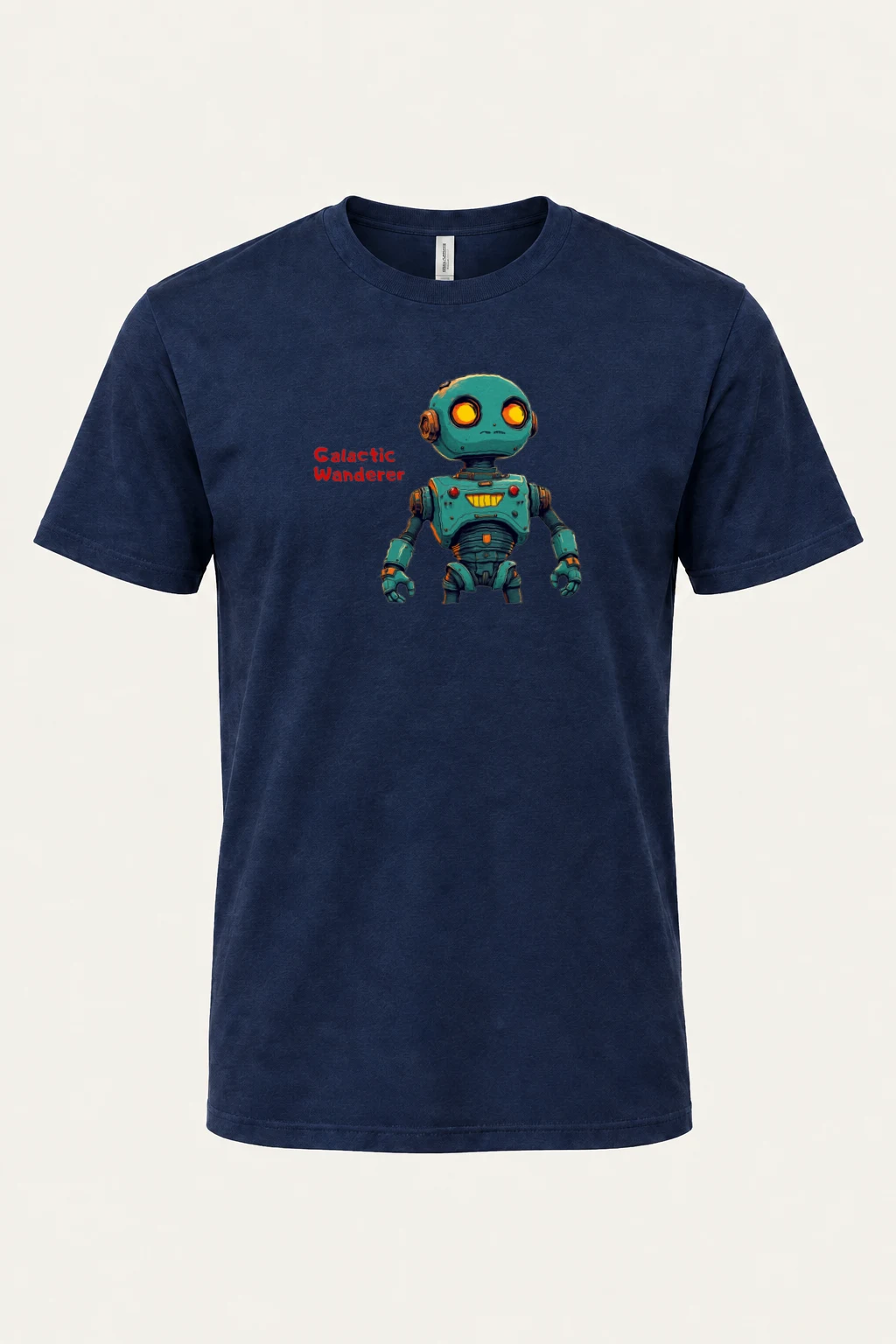 "Galactic Wanderer" Heavyweight Unisex Crewneck T-shirt | Gildan 5000