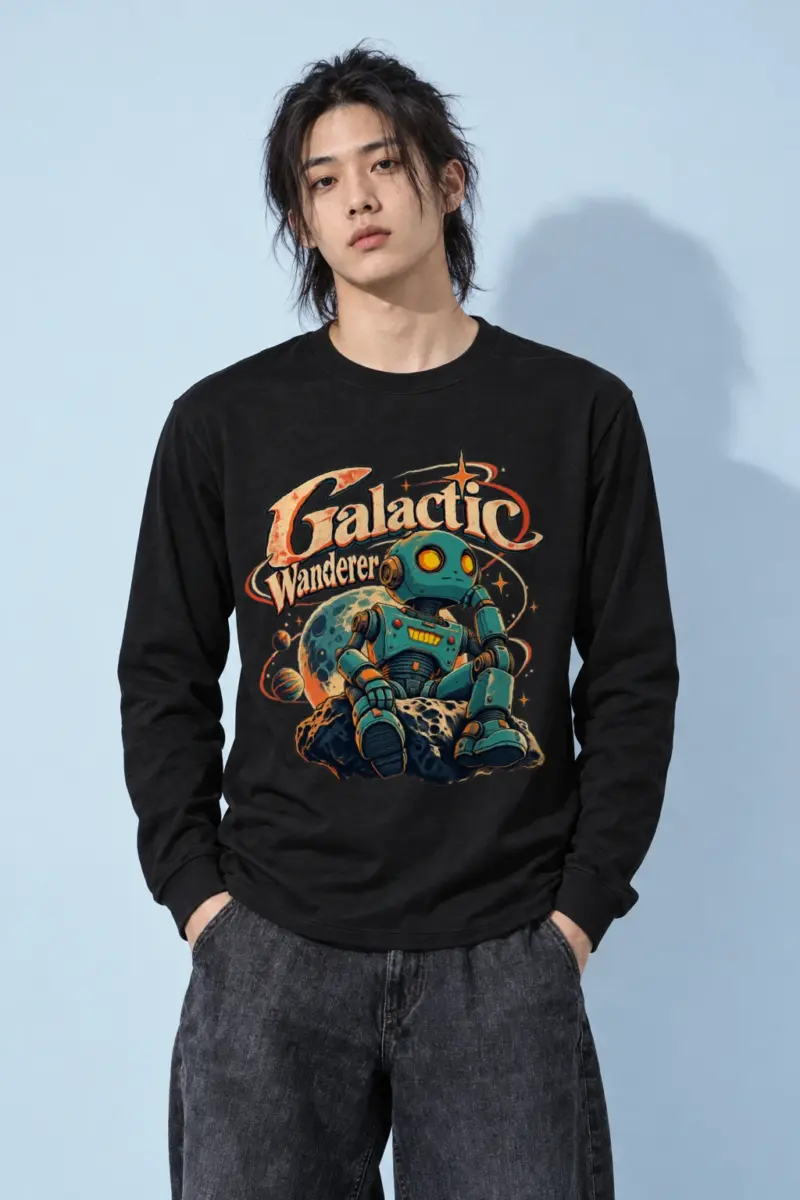 "Galactic Wanderer" Unisex Longsleeve T-shirt