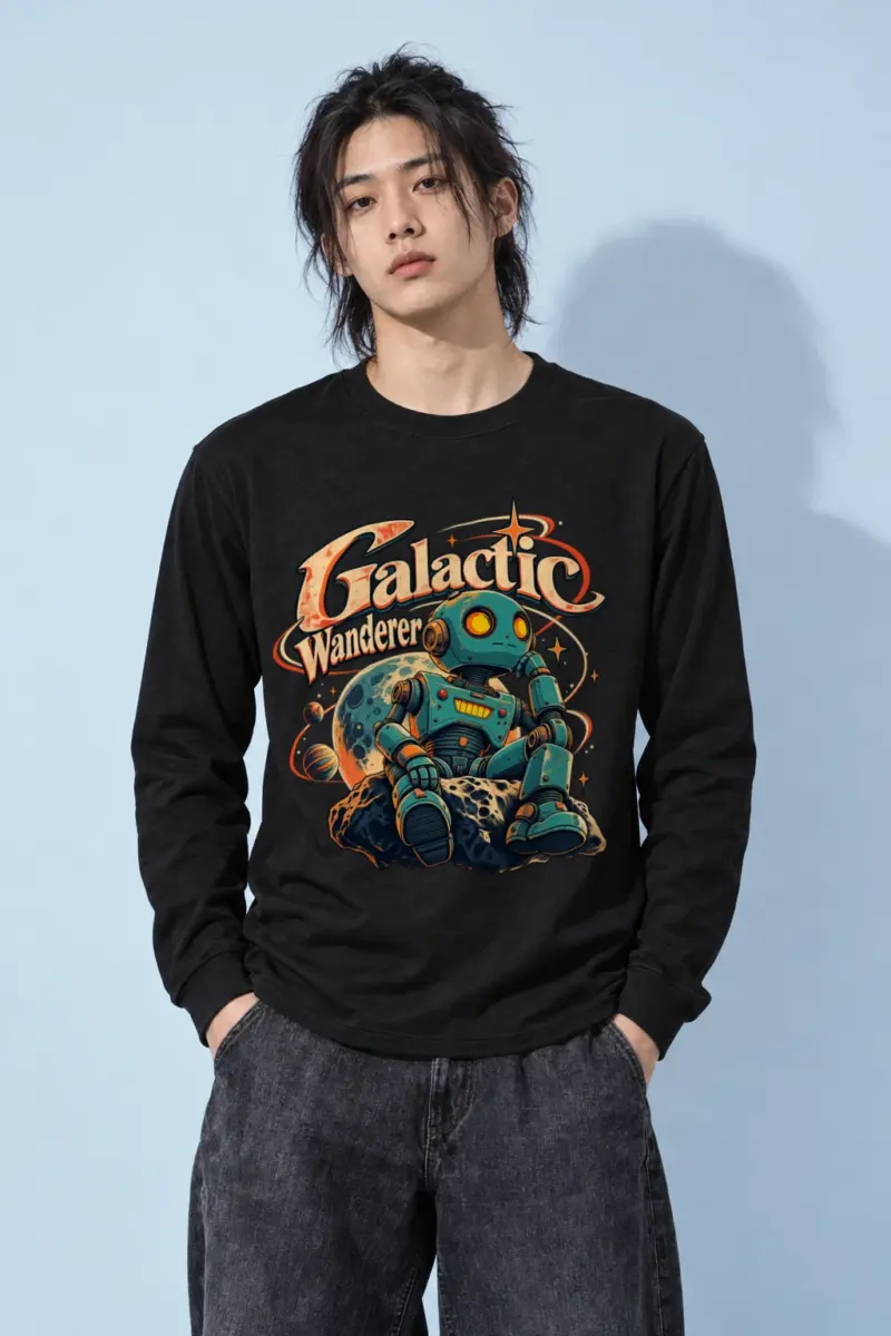 "Galactic Wanderer" Unisex Longsleeve T-shirt