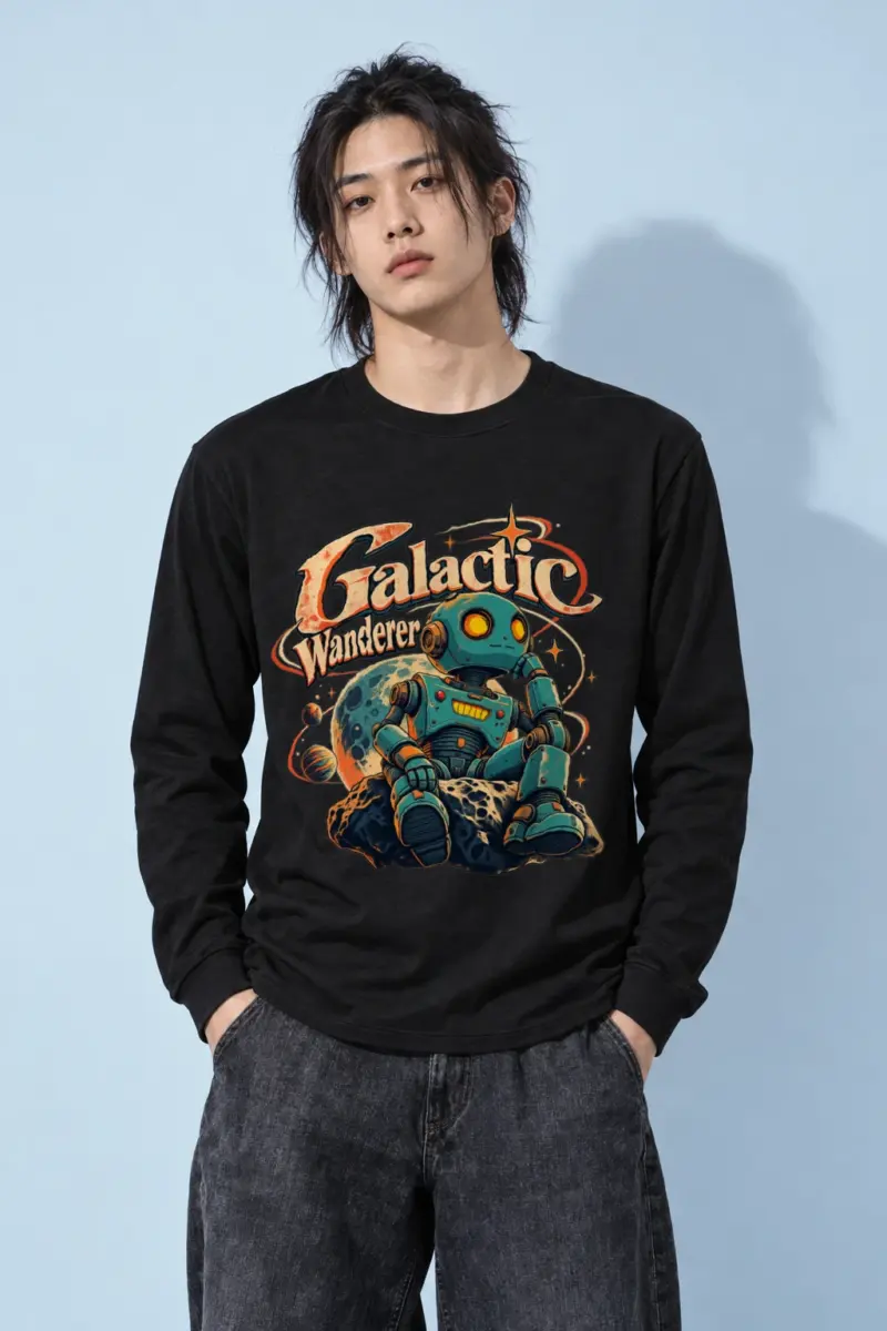 "Galactic Wanderer" Unisex Longsleeve T-shirt